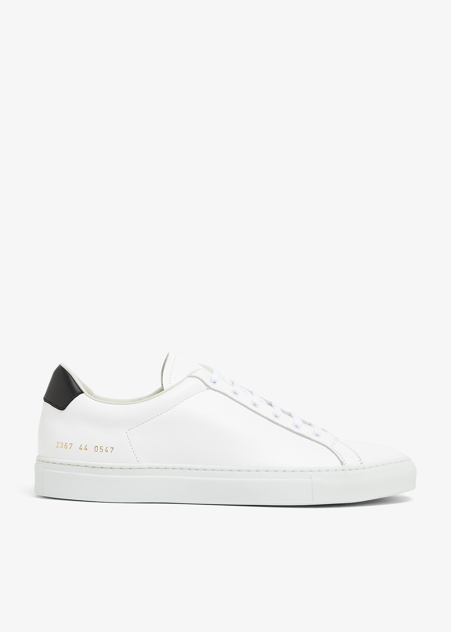 

Retro low sneakers, White