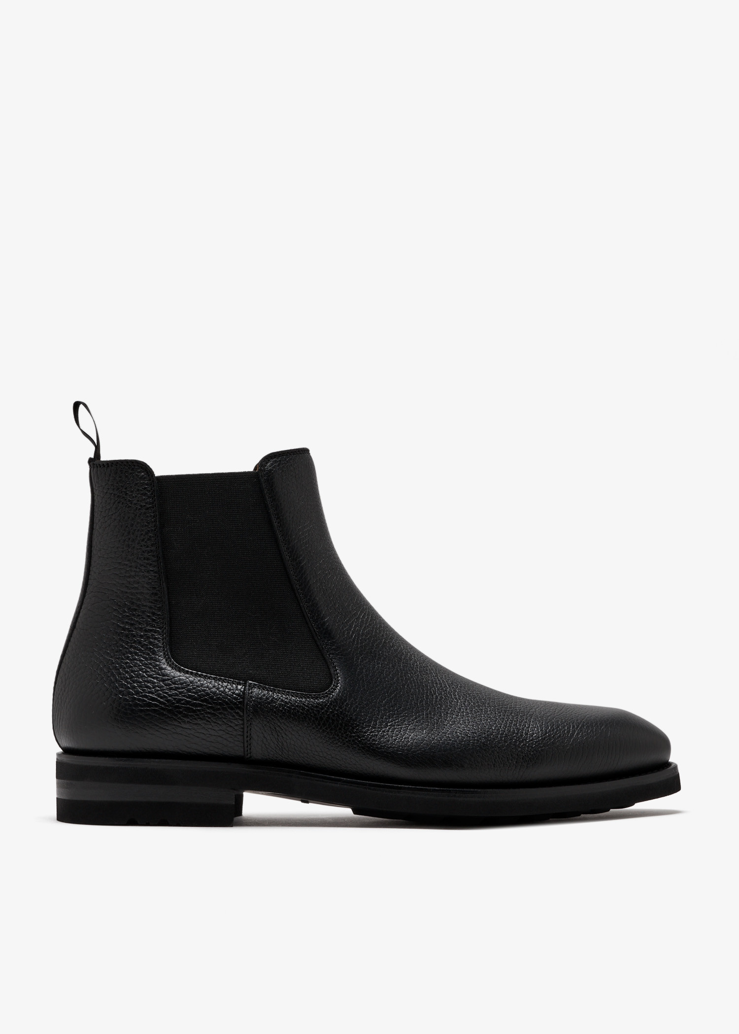 

Chelsea leather boots, Black