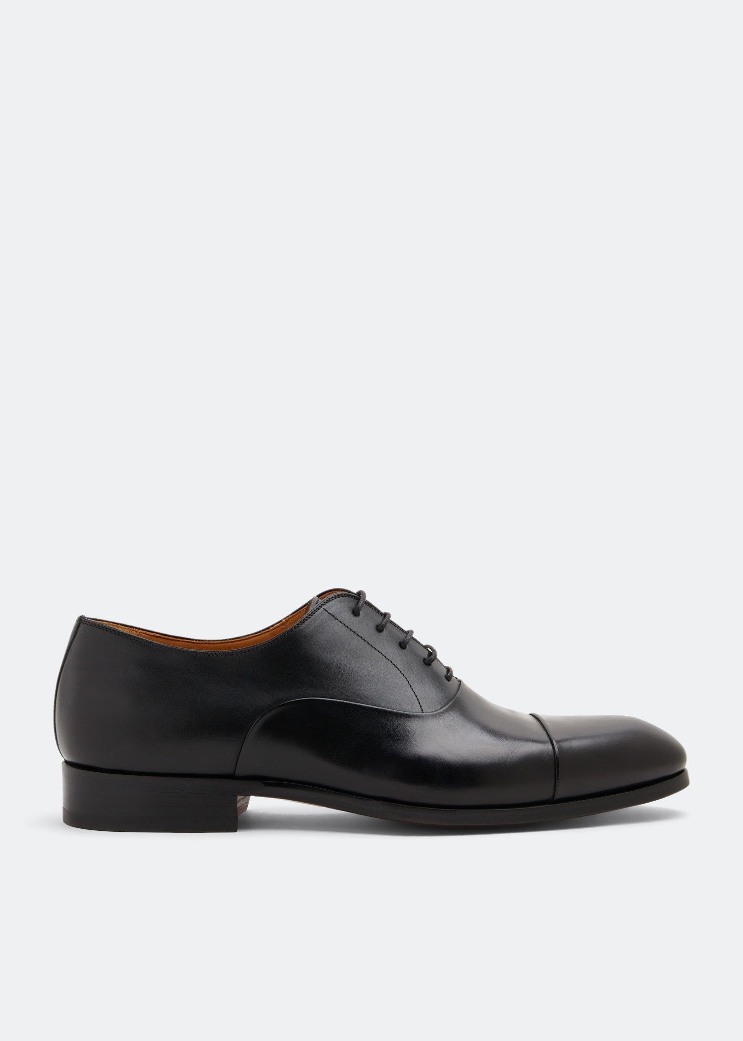 

Leather Oxford shoes, Black