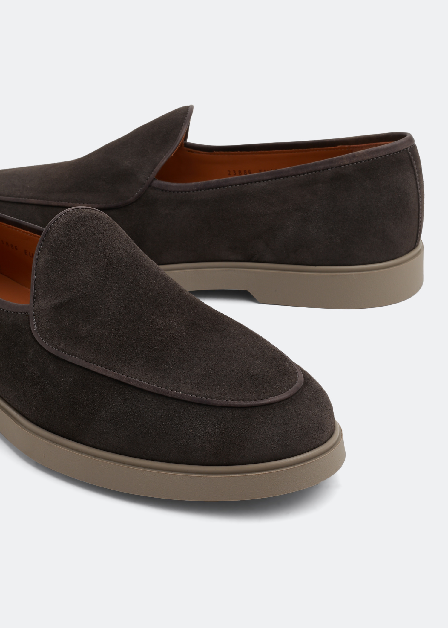 

Suede loafers, Brown