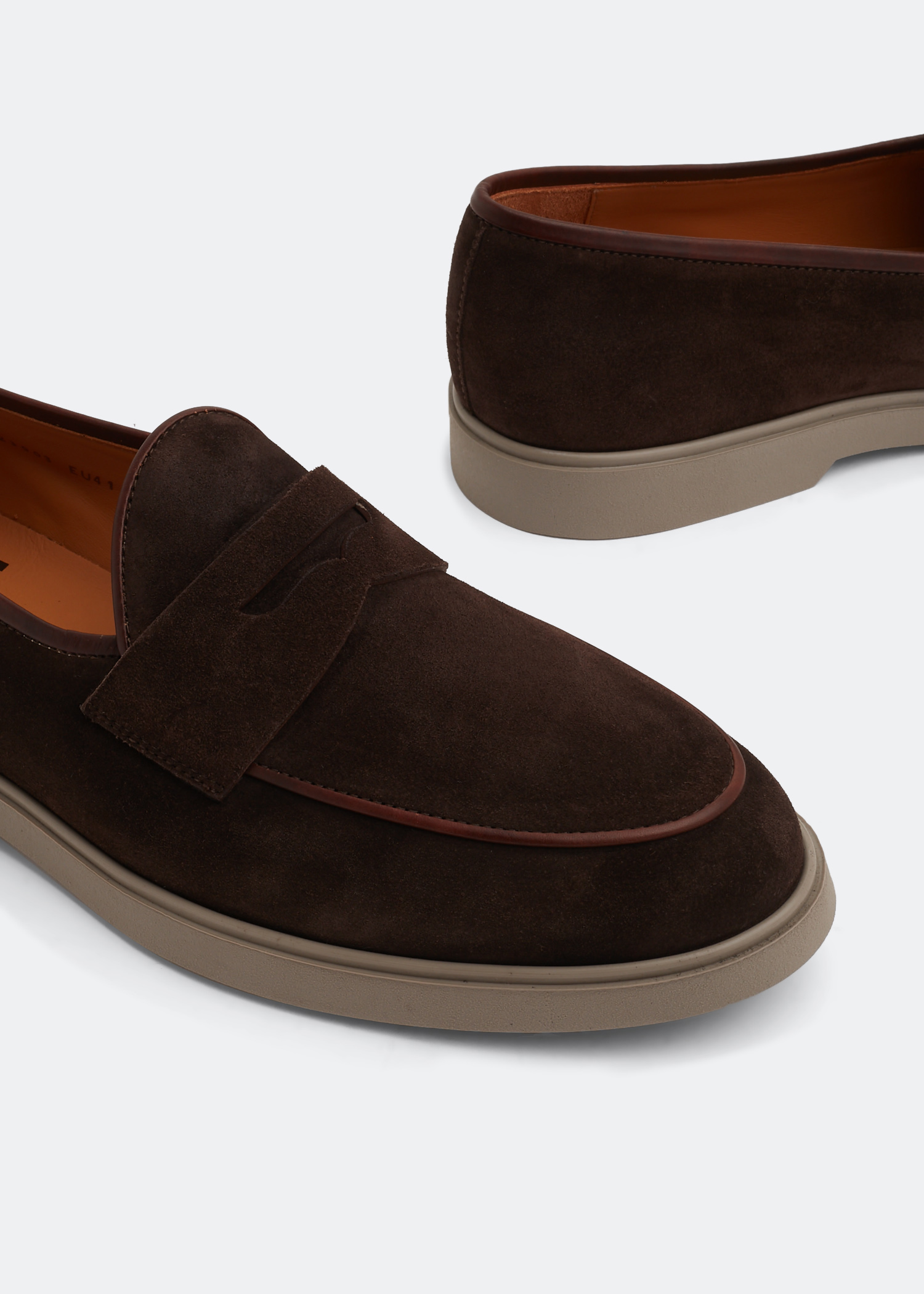 

Suede loafers, Brown