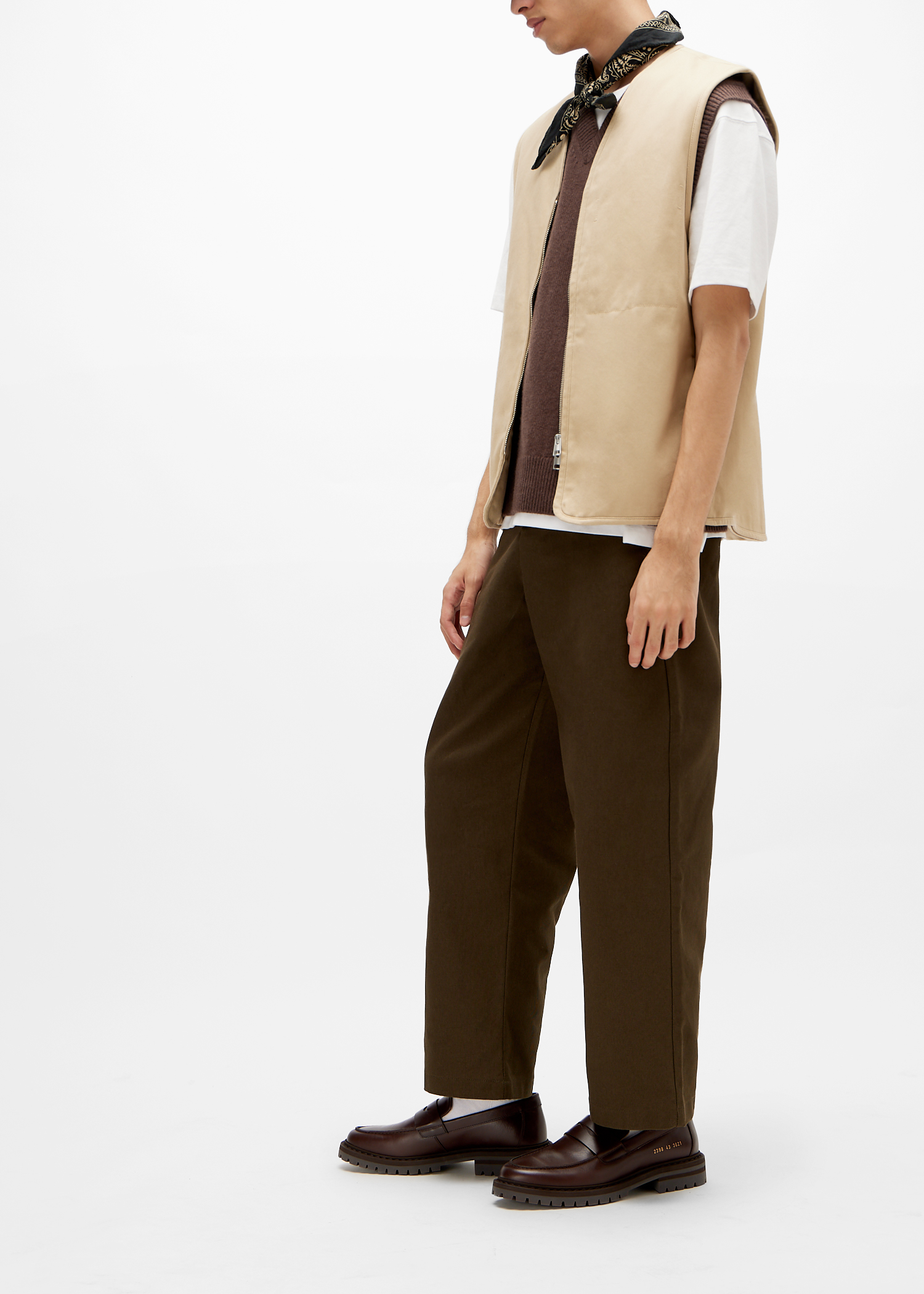 

Leather loafers, Brown