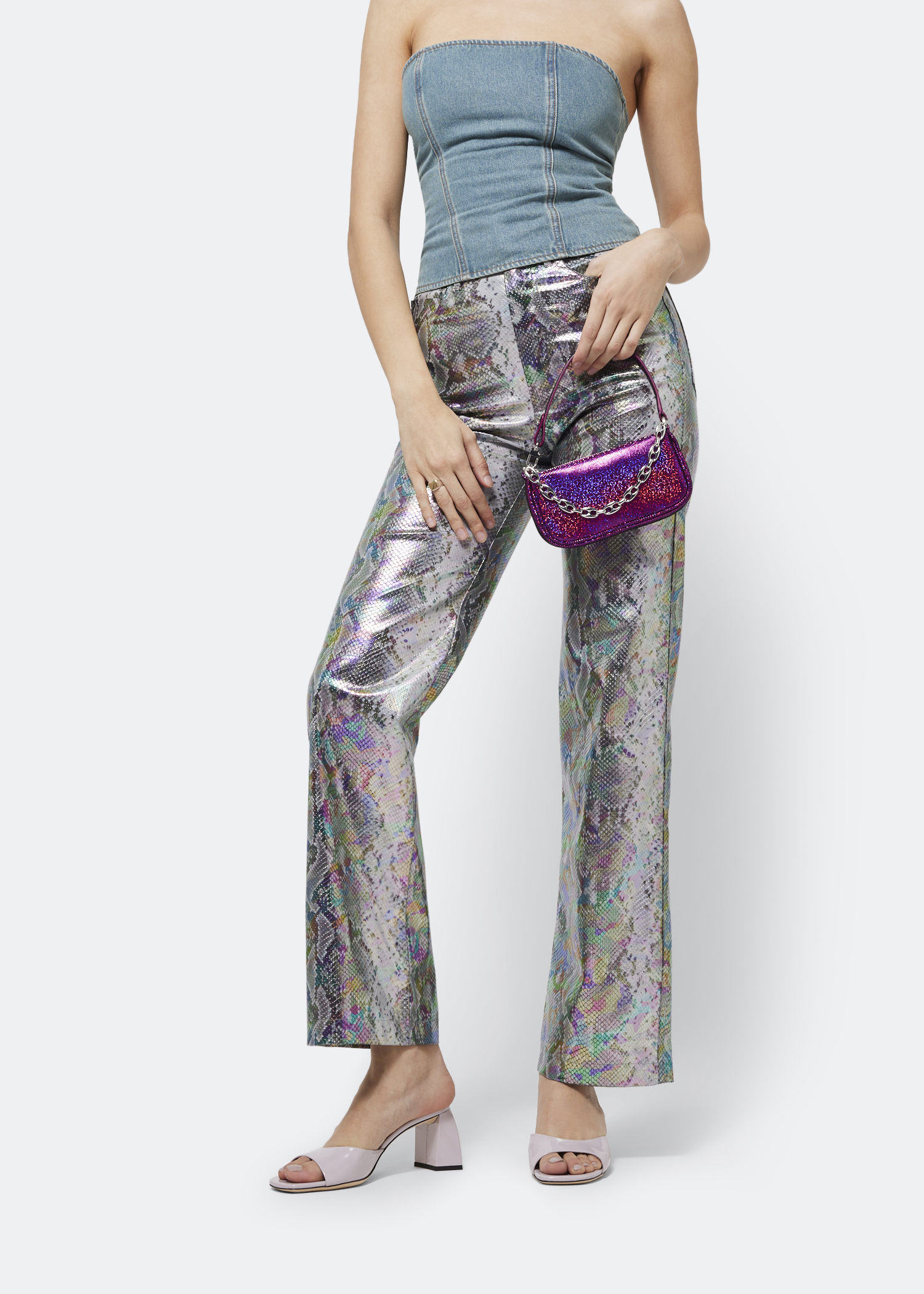 

Romy mules, Purple