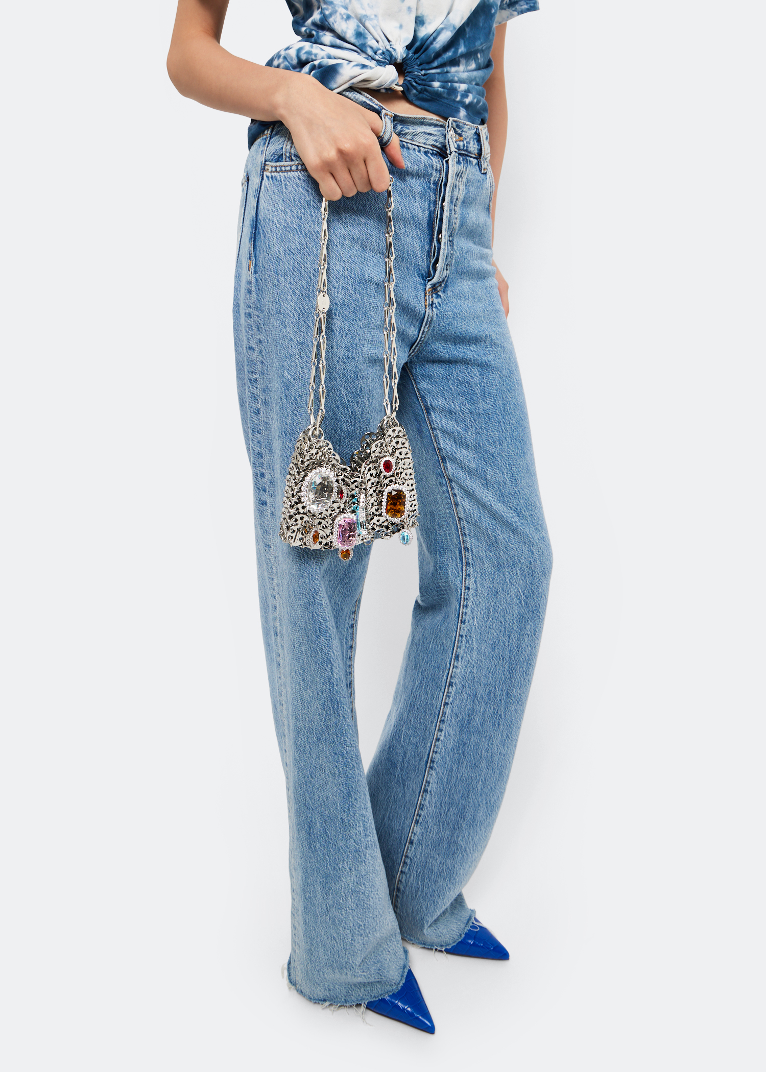 

1969 Nano Jewels mini bag, Silver