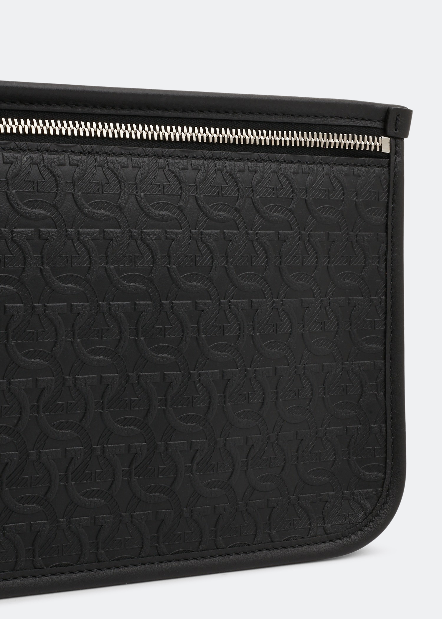 

Gancini pouch, Black