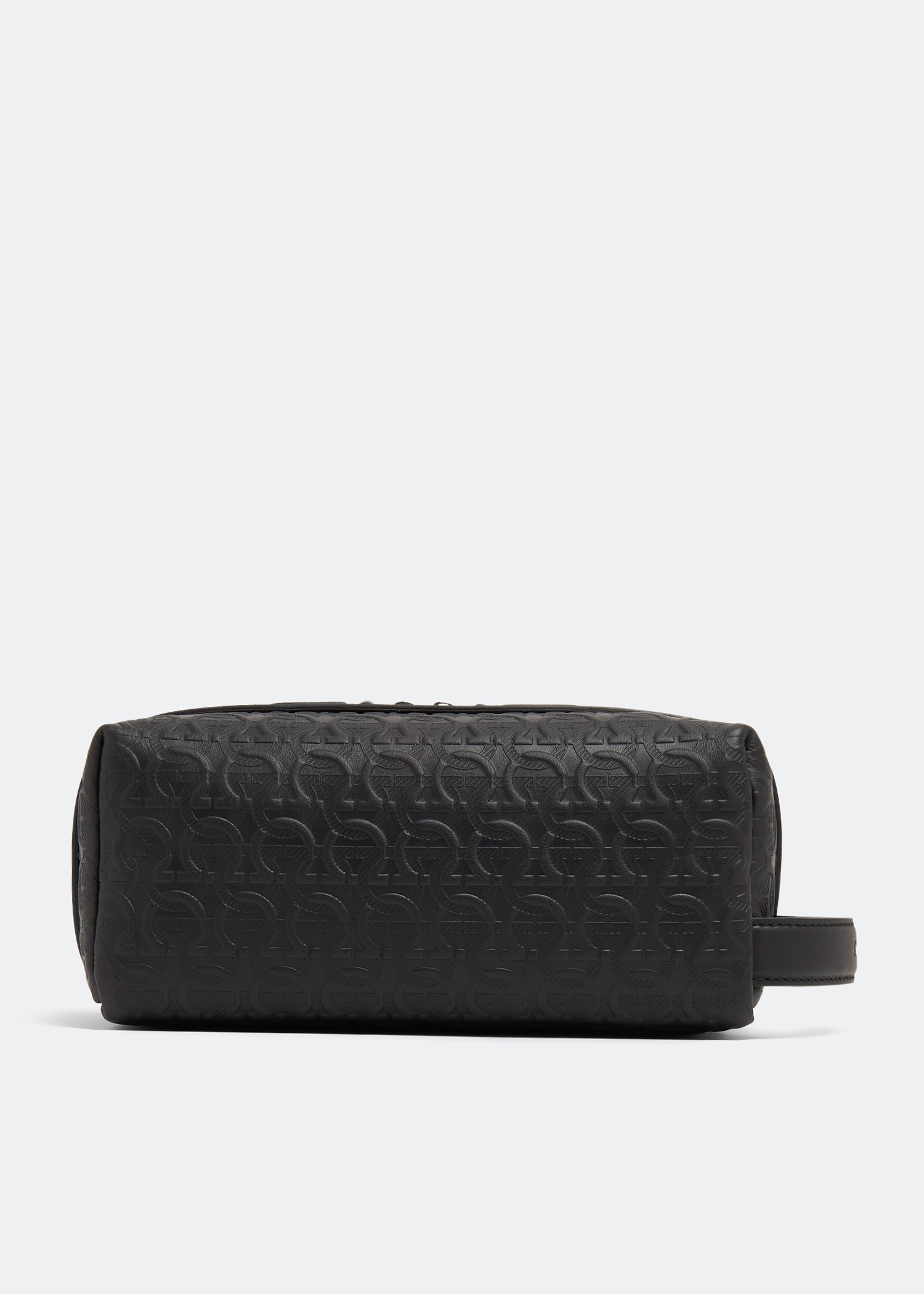 

Gancini toiletry bag, Black