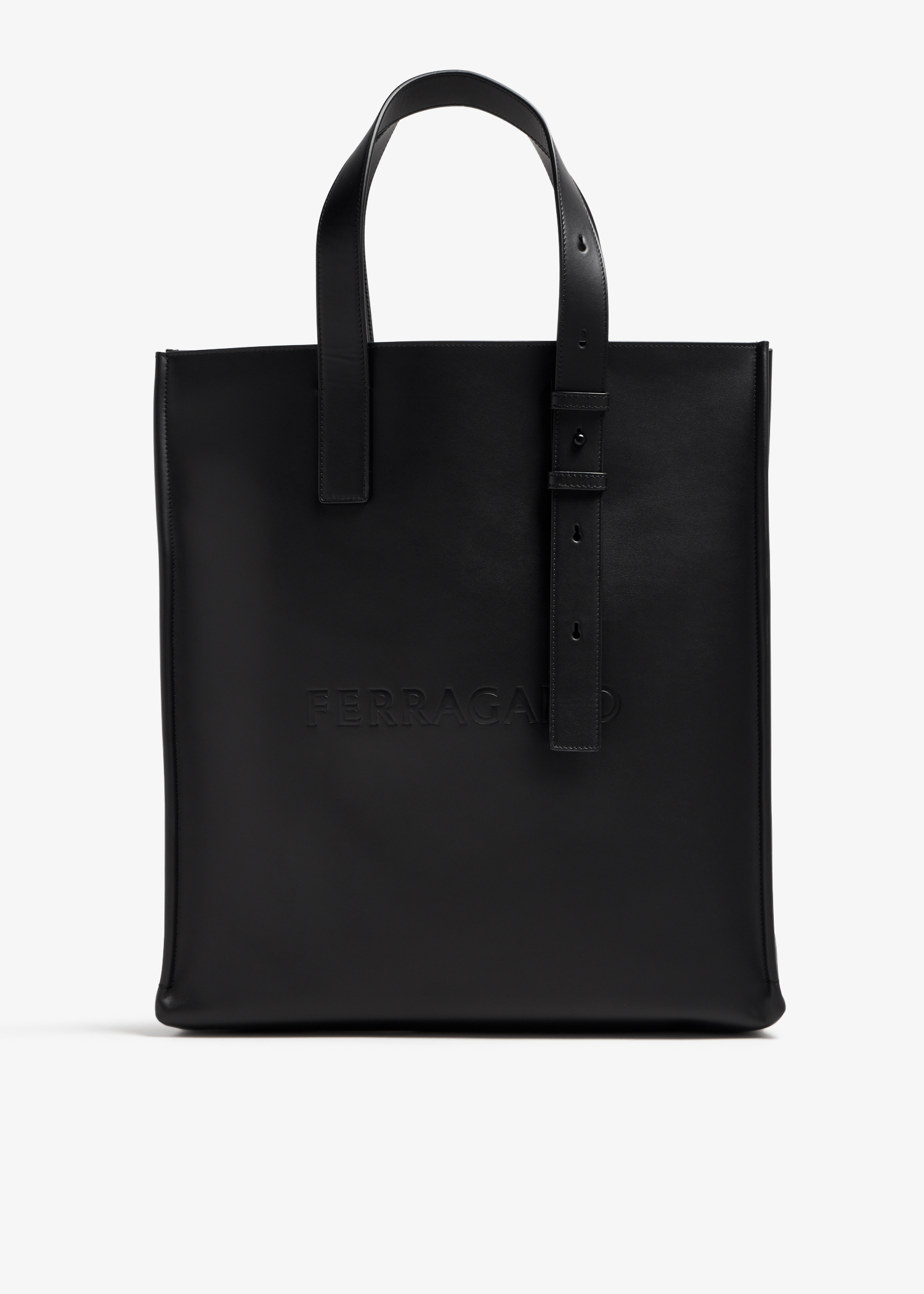 

North-South tote bag, Black