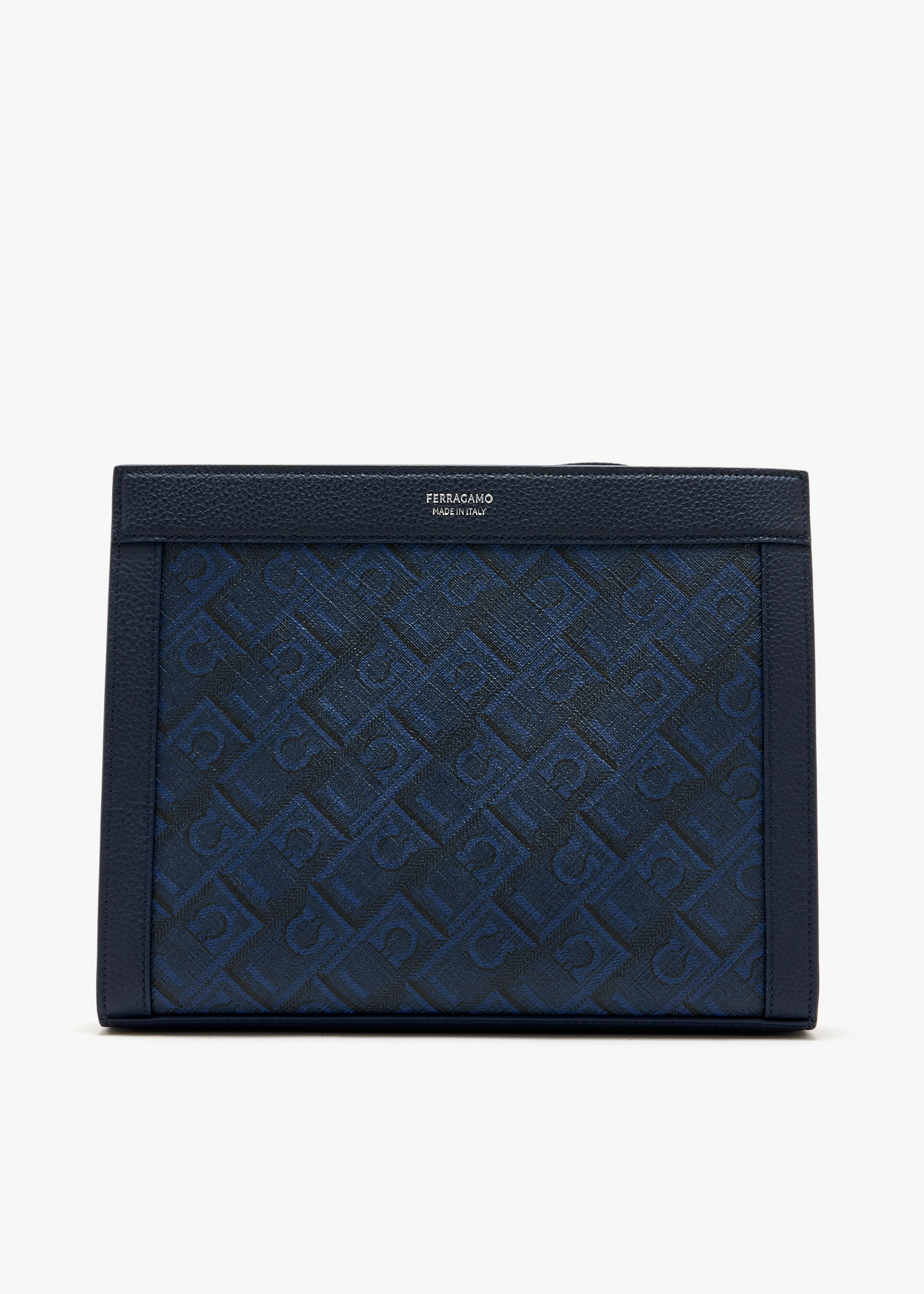 

Monogram pouch, Blue
