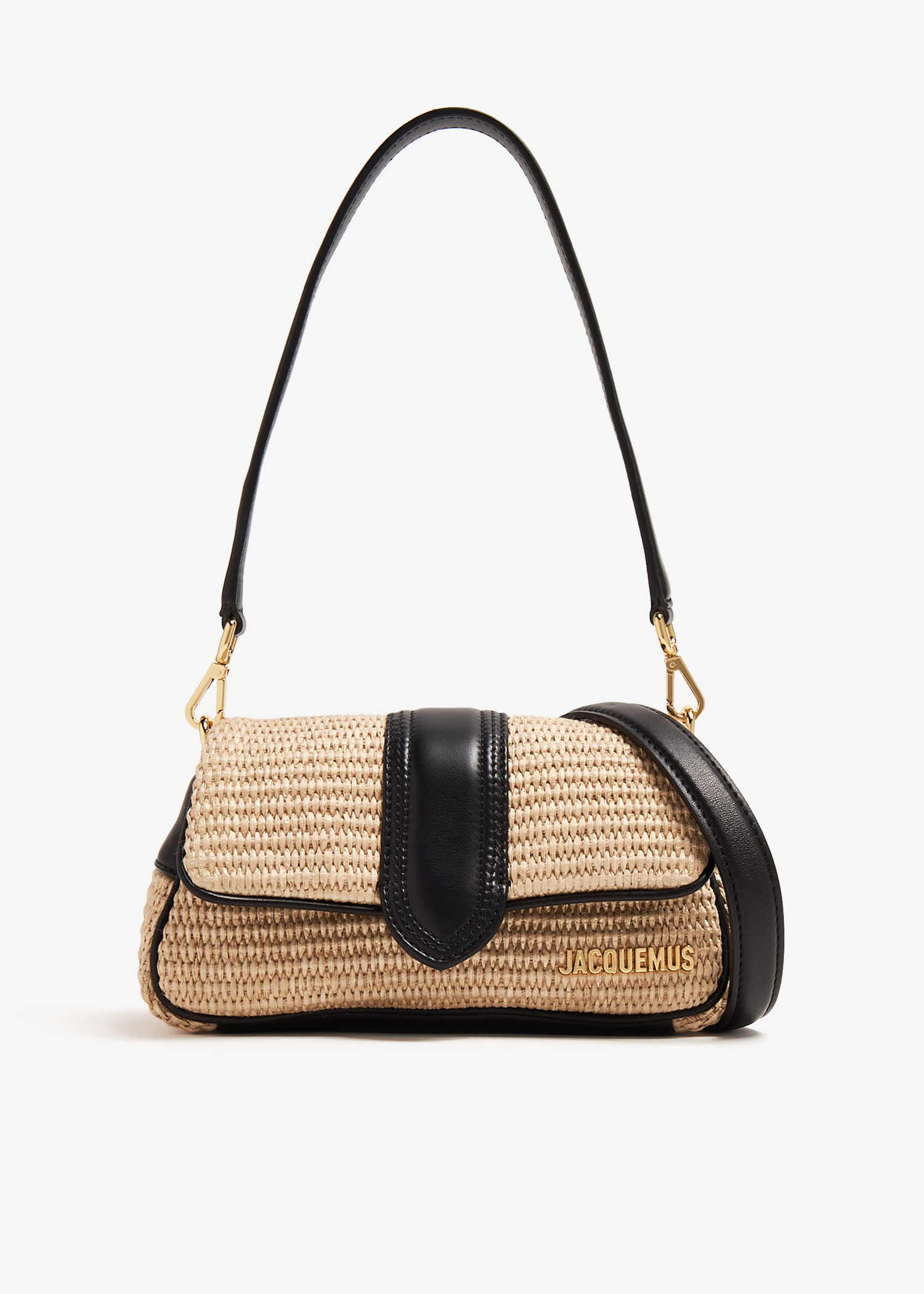 

Le Petit Bambimou raffia bag, Beige