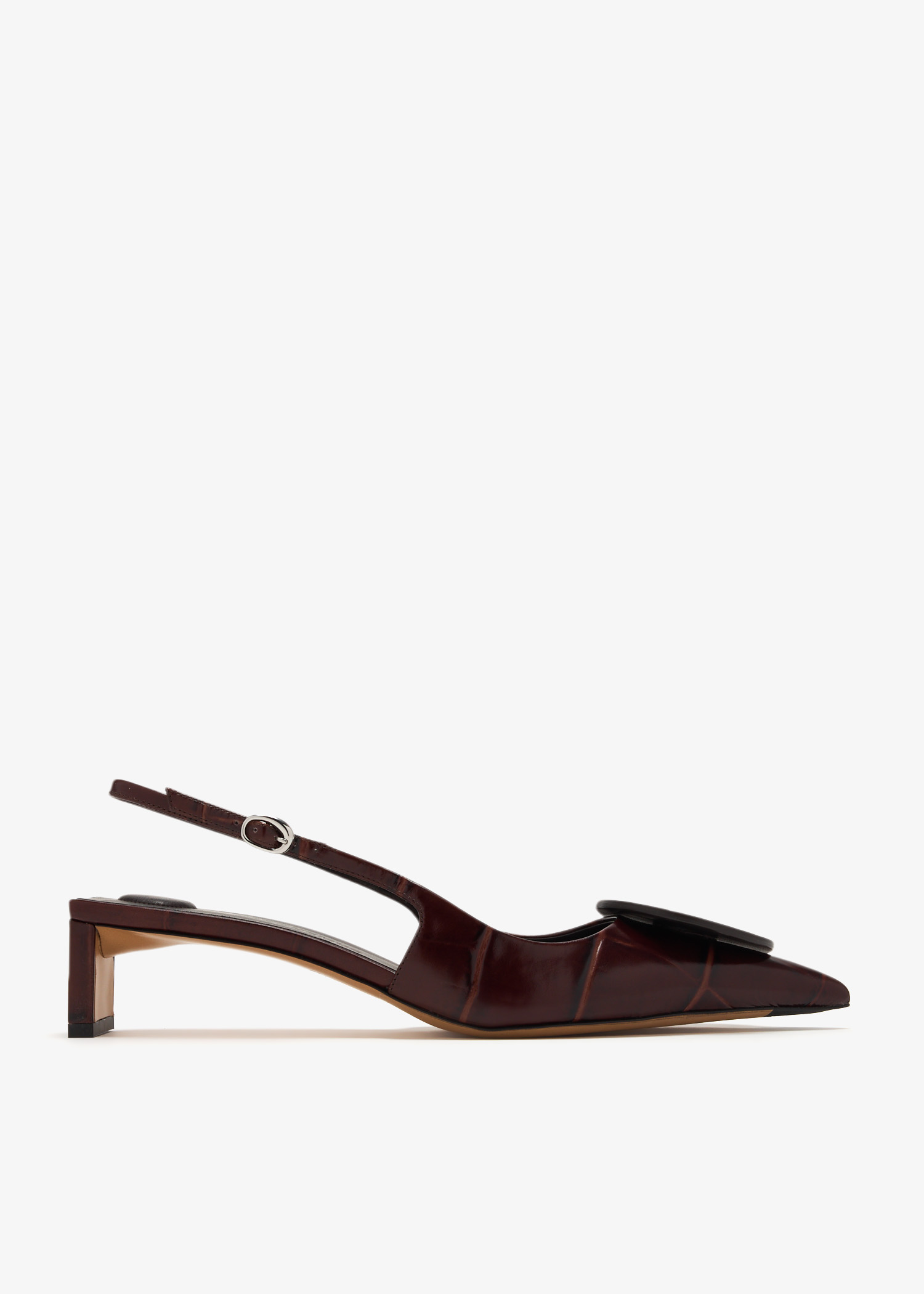 

Les Duelo slingback pumps, Brown