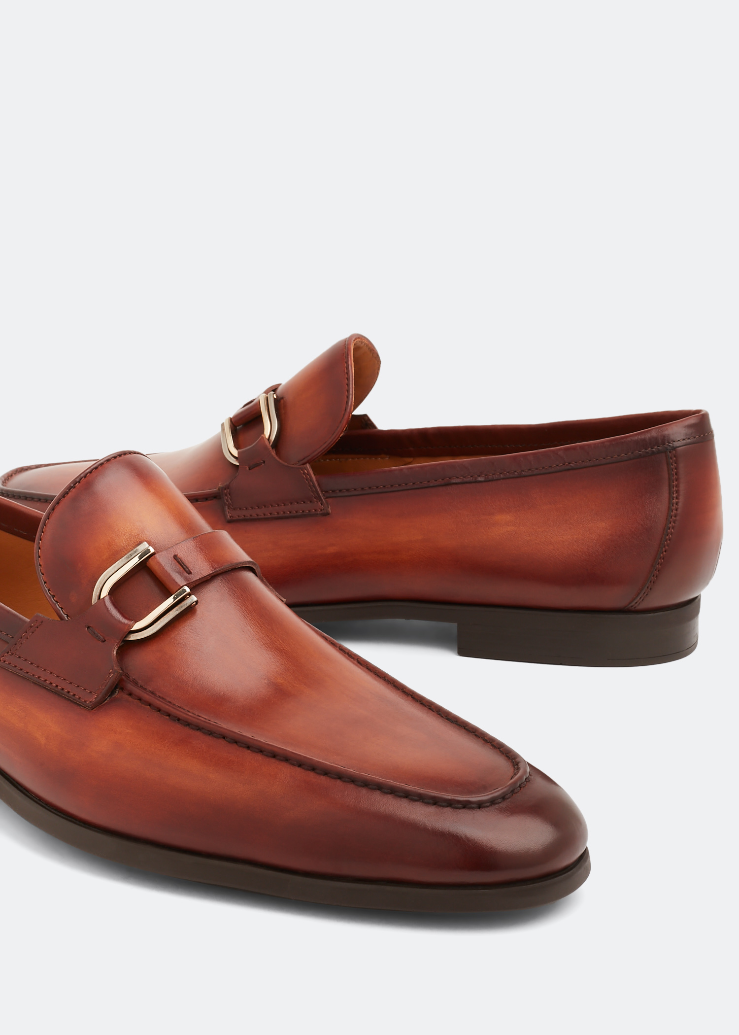 

Leather loafers, Brown