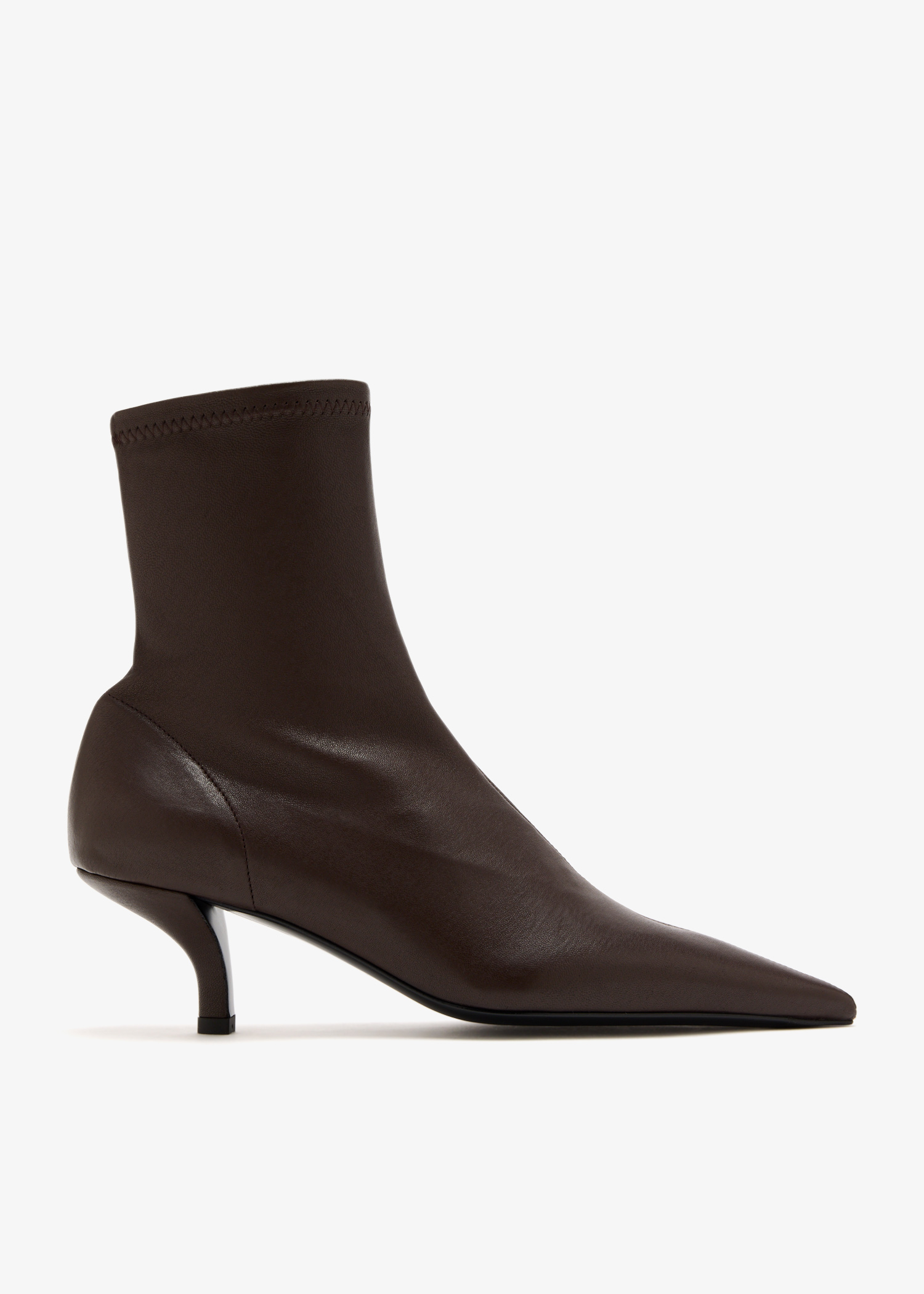 

Nappa sock boots, Brown