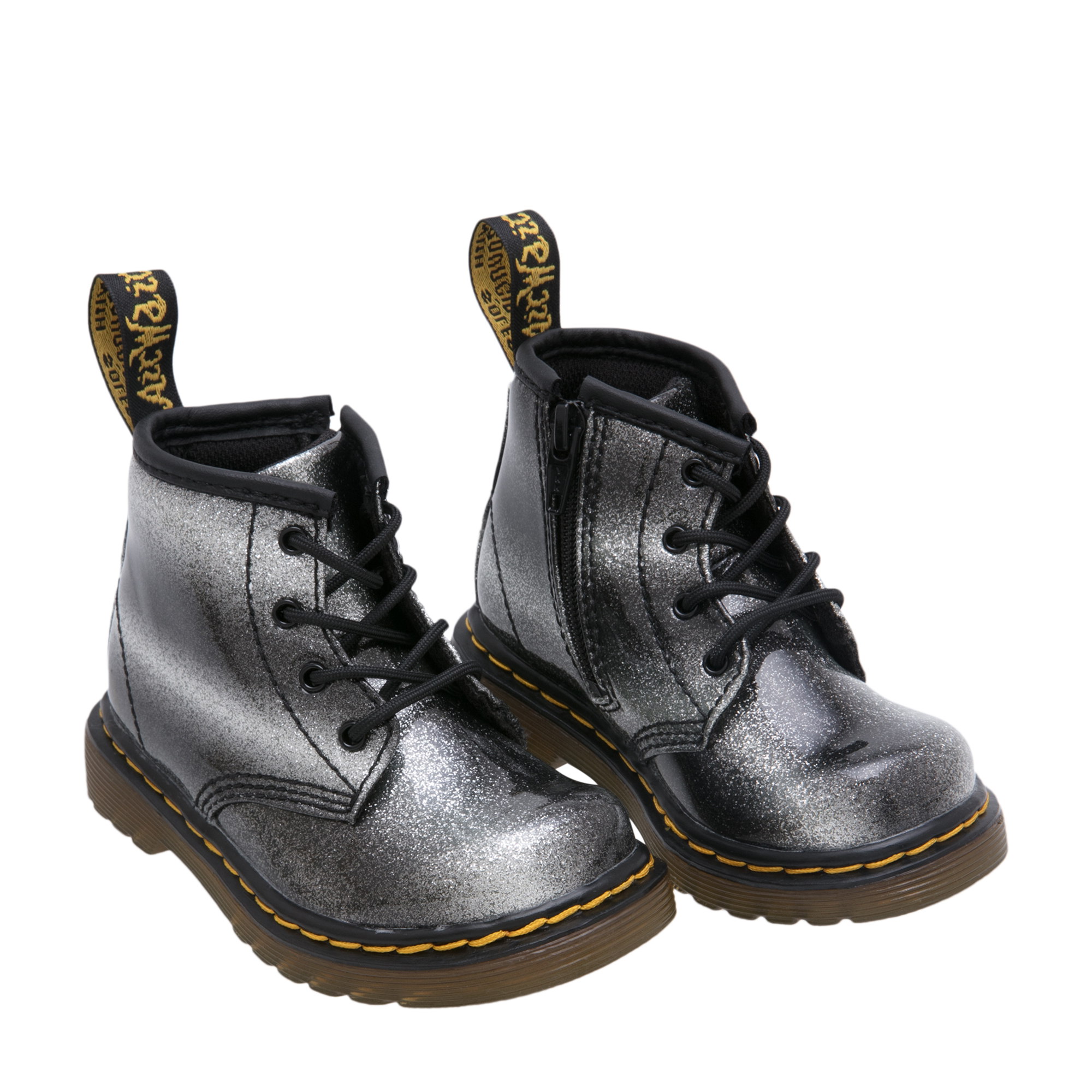 

1460 ombre glitter boots, Silver