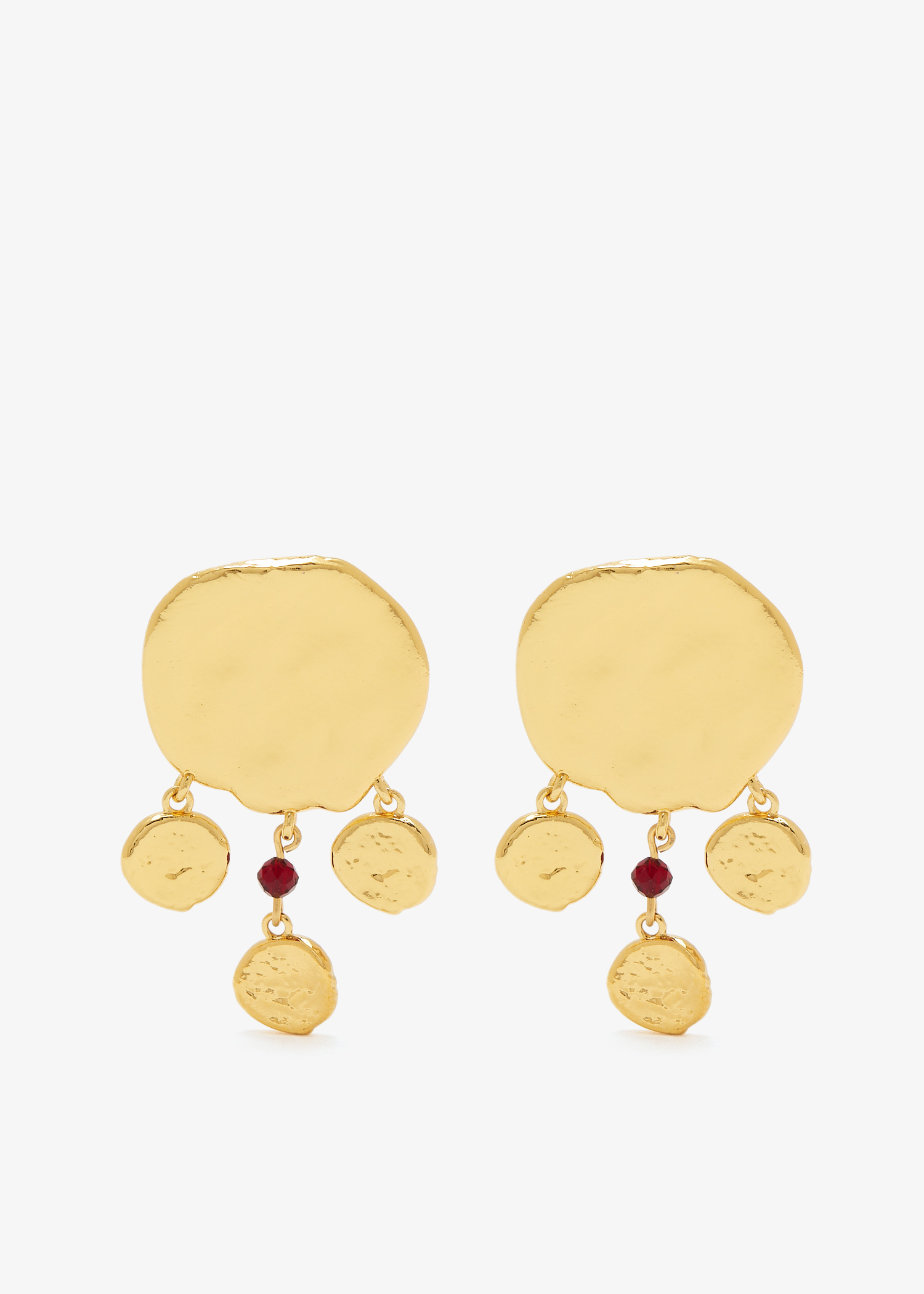 

Dream Catcher earrings, Gold