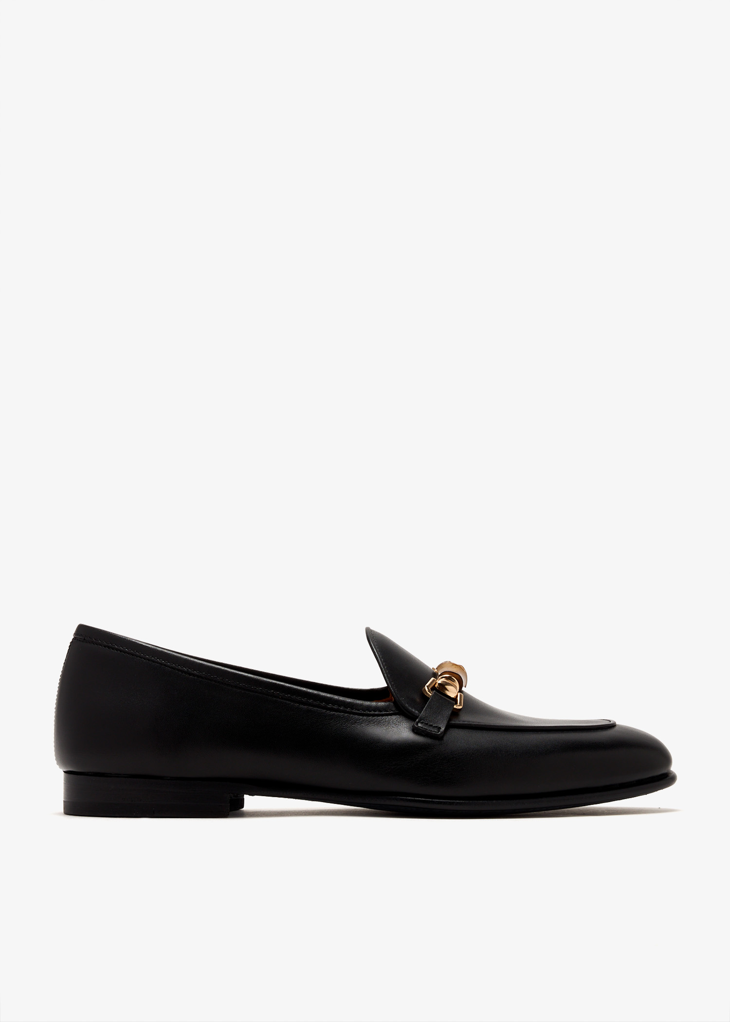 

Leather loafers, Black