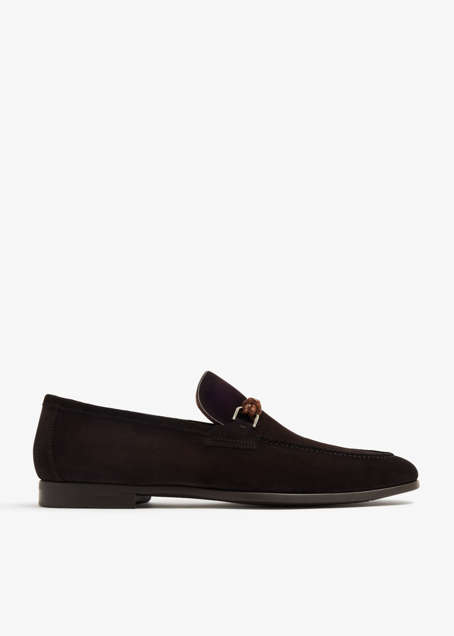 

Suede loafers, Brown