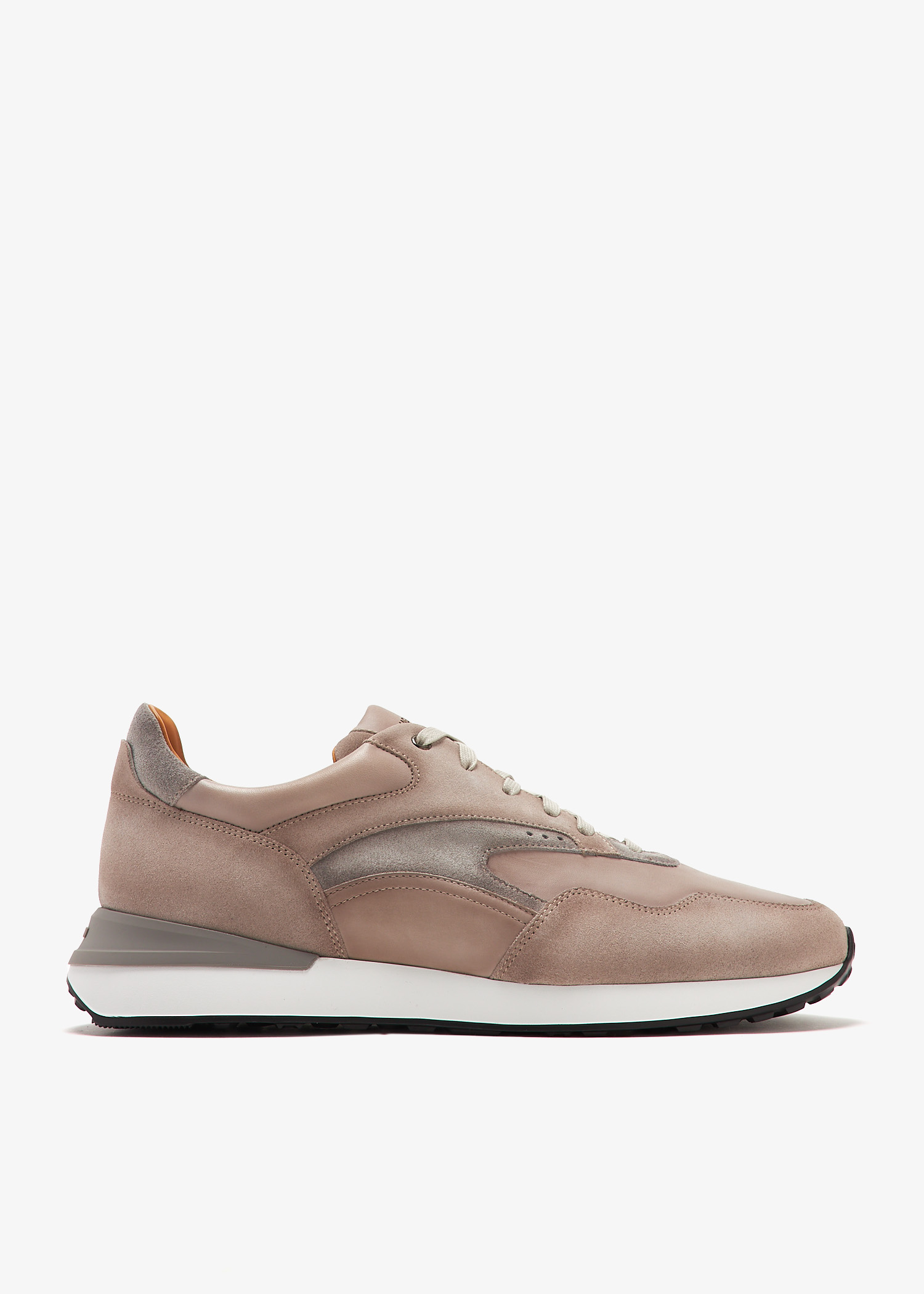 

Leather sneakers, Taupe