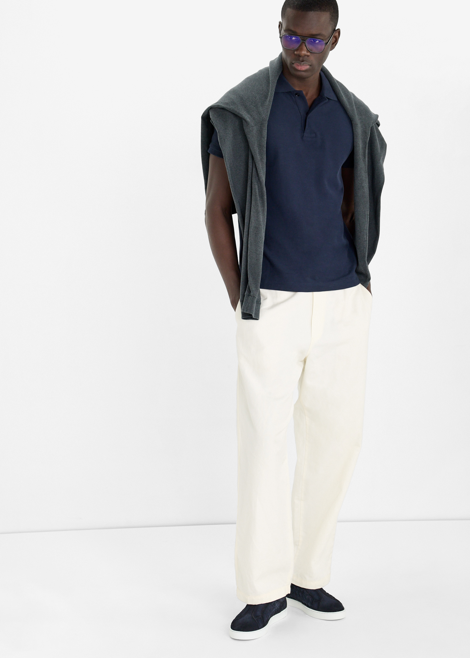 

Slip-on sneakers, Navy