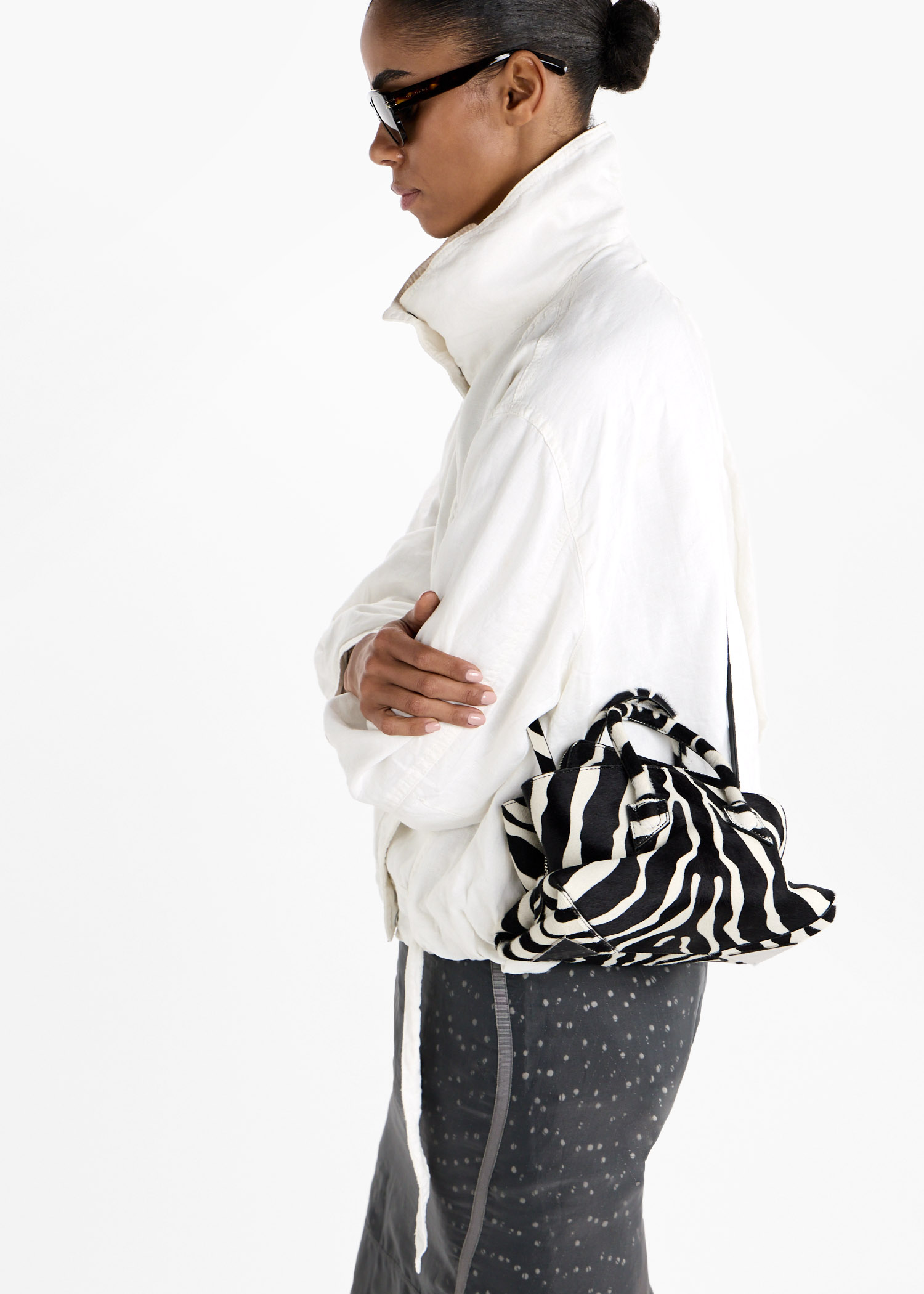

La Passeggiata mini bag, Animal printed