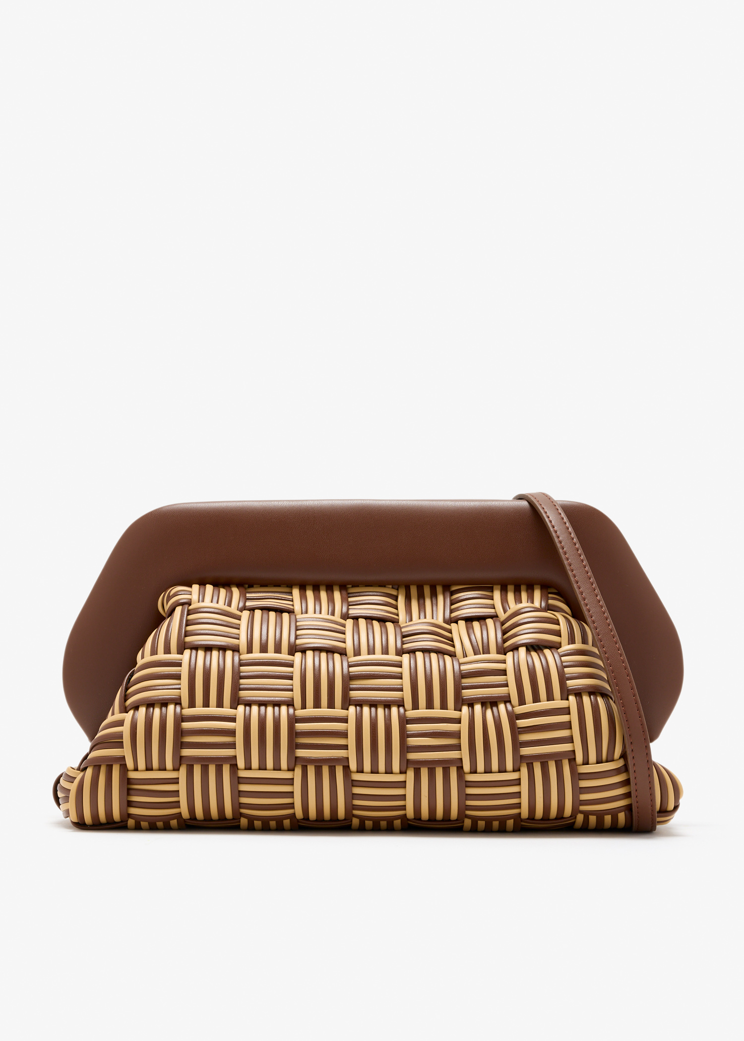 

Bios intreccio clutch, Brown