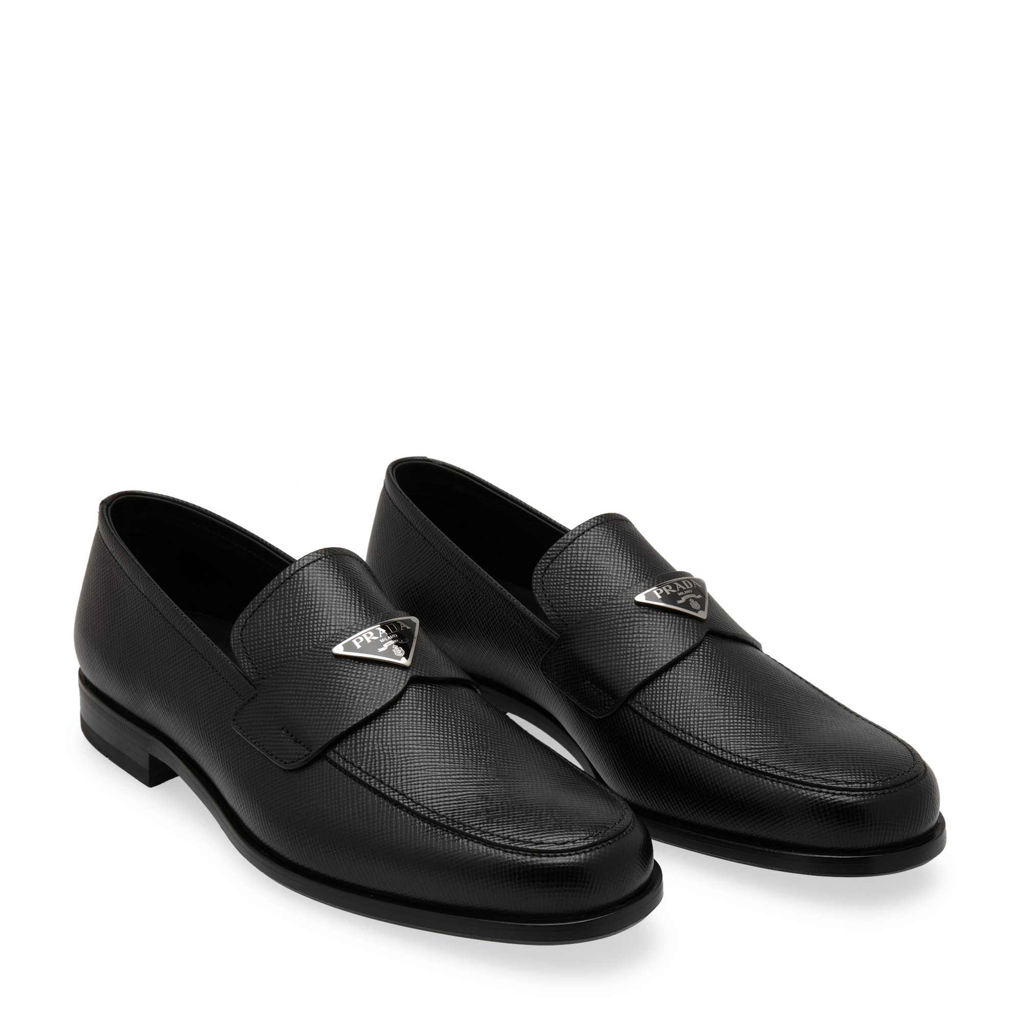 

Leather loafers, Black