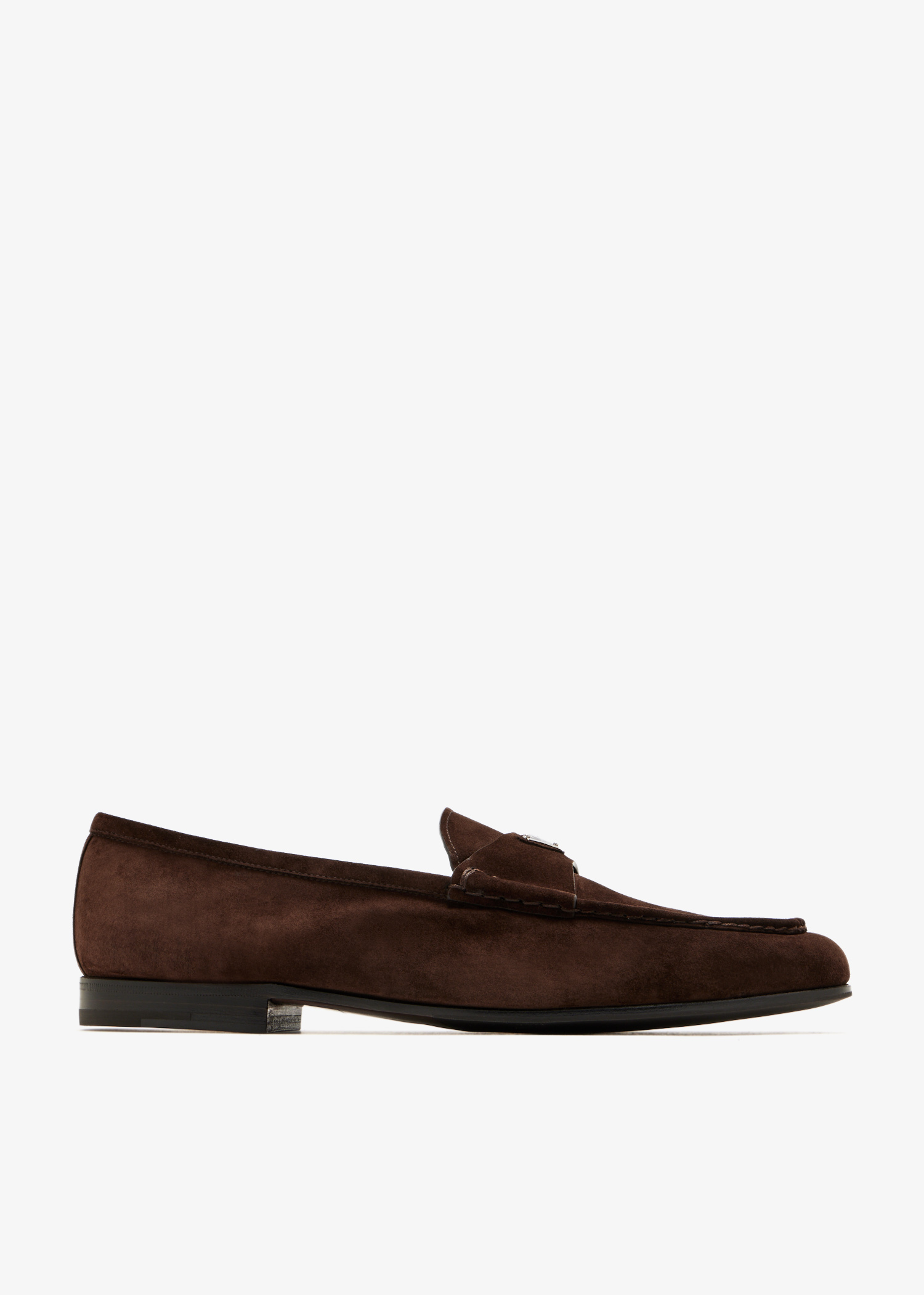 

Suede loafers, Brown