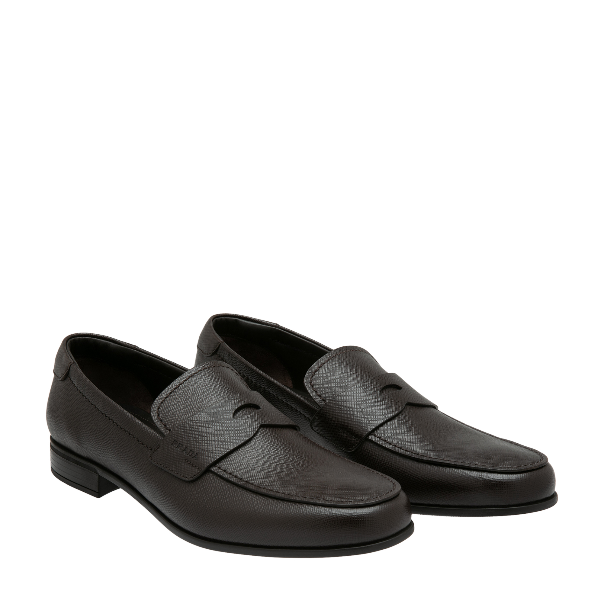 

Leather loafers, Black