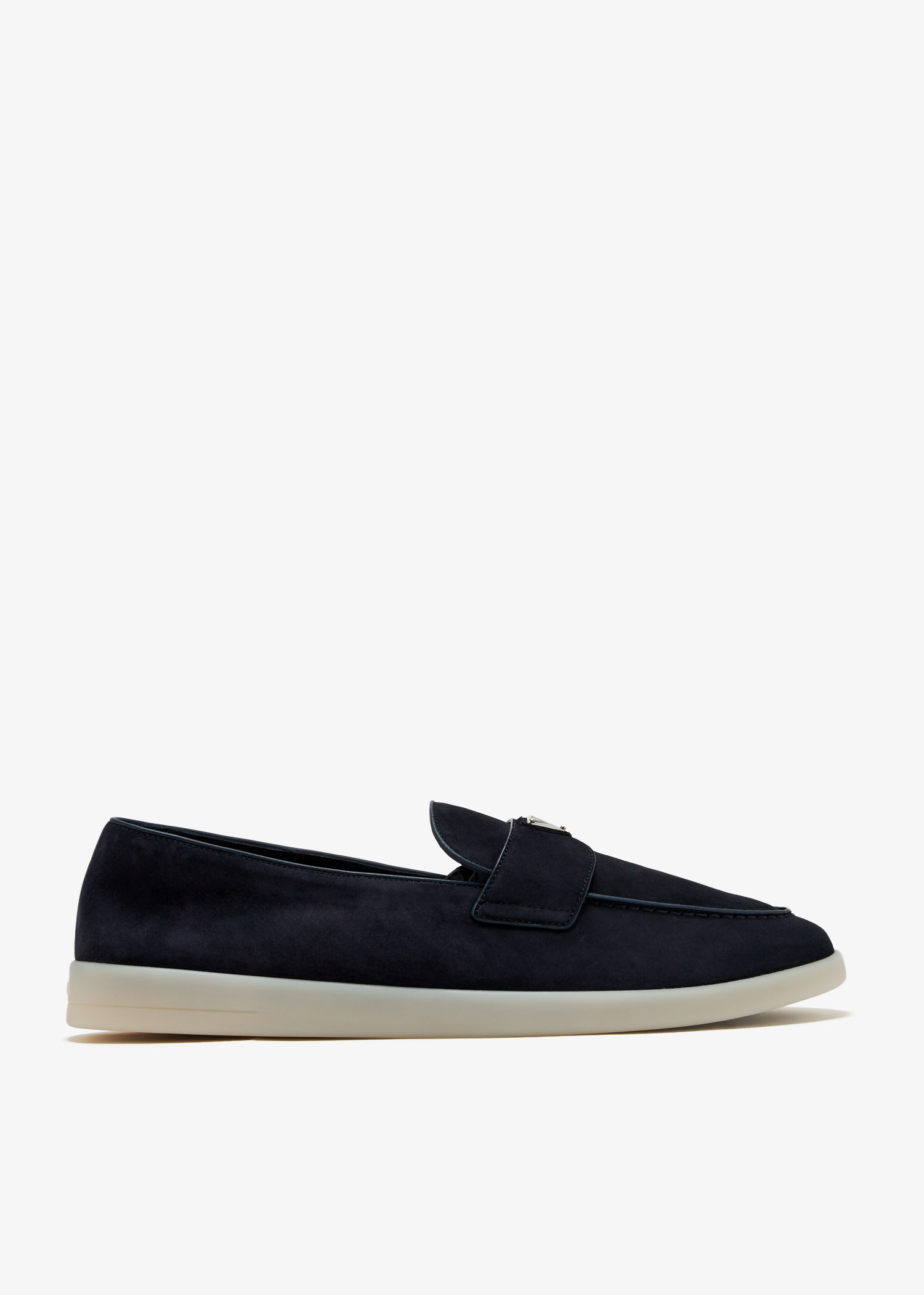

Suede loafers, Navy