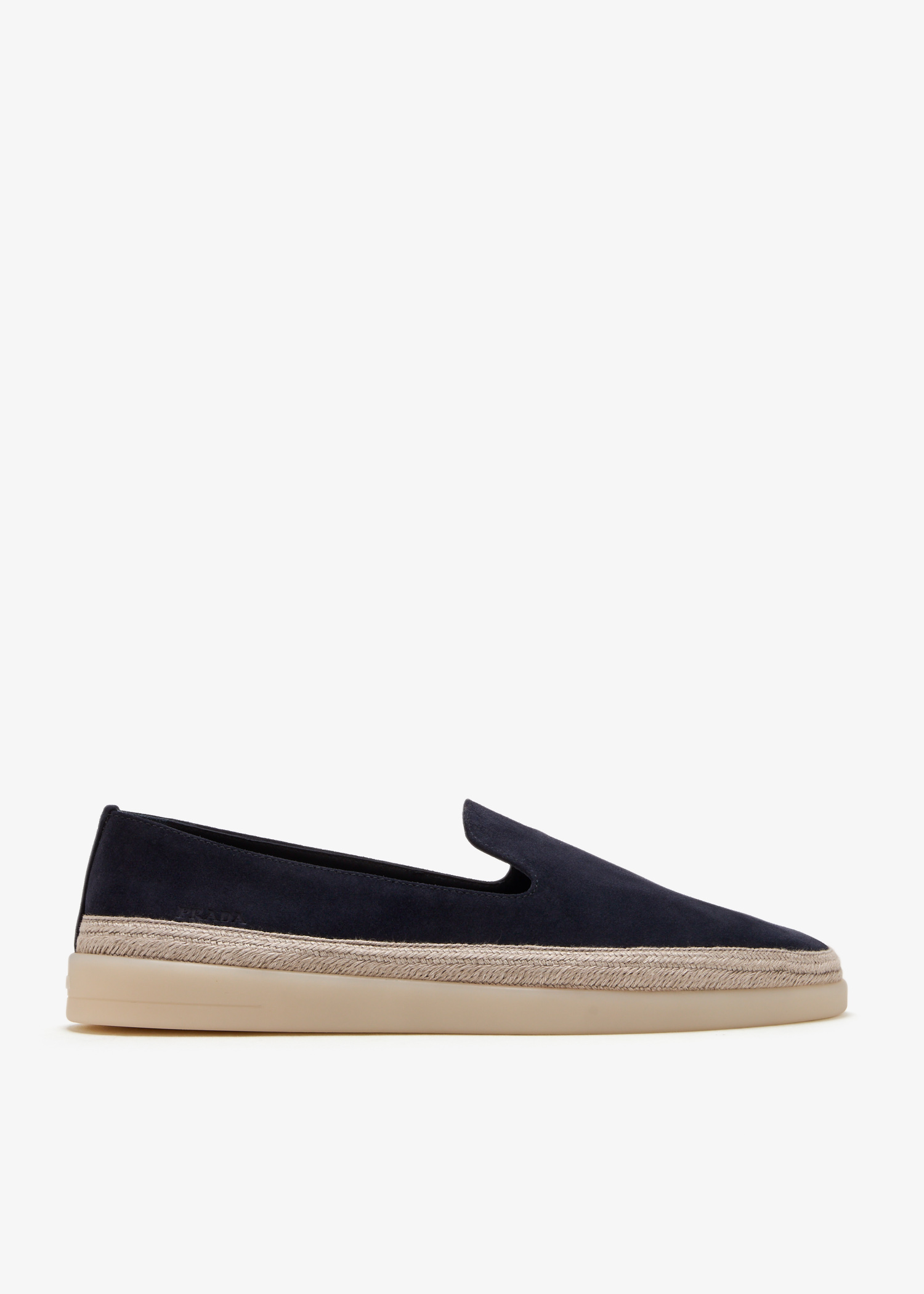 

Suede loafers, Navy