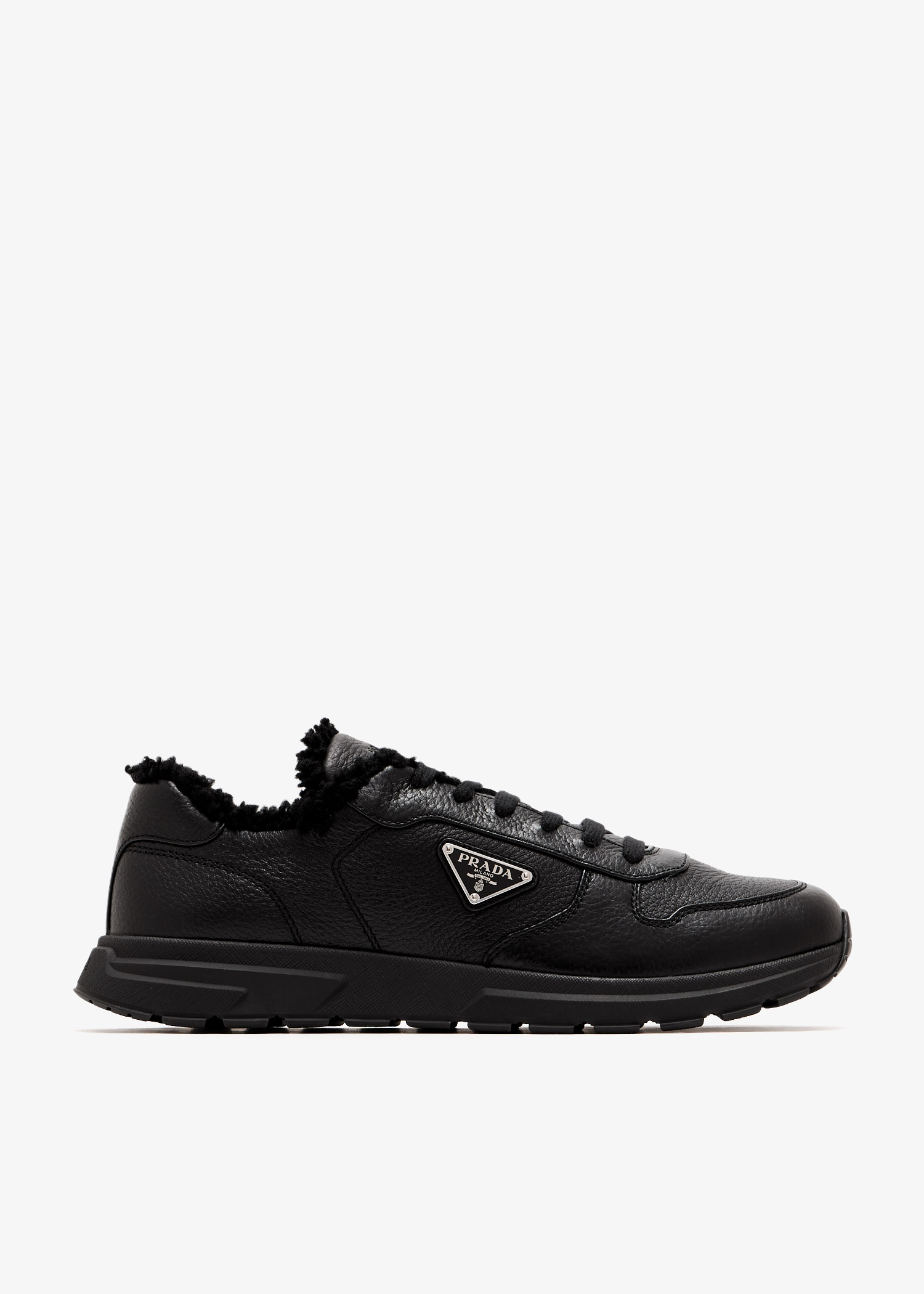 

Prax leather sneakers, Black