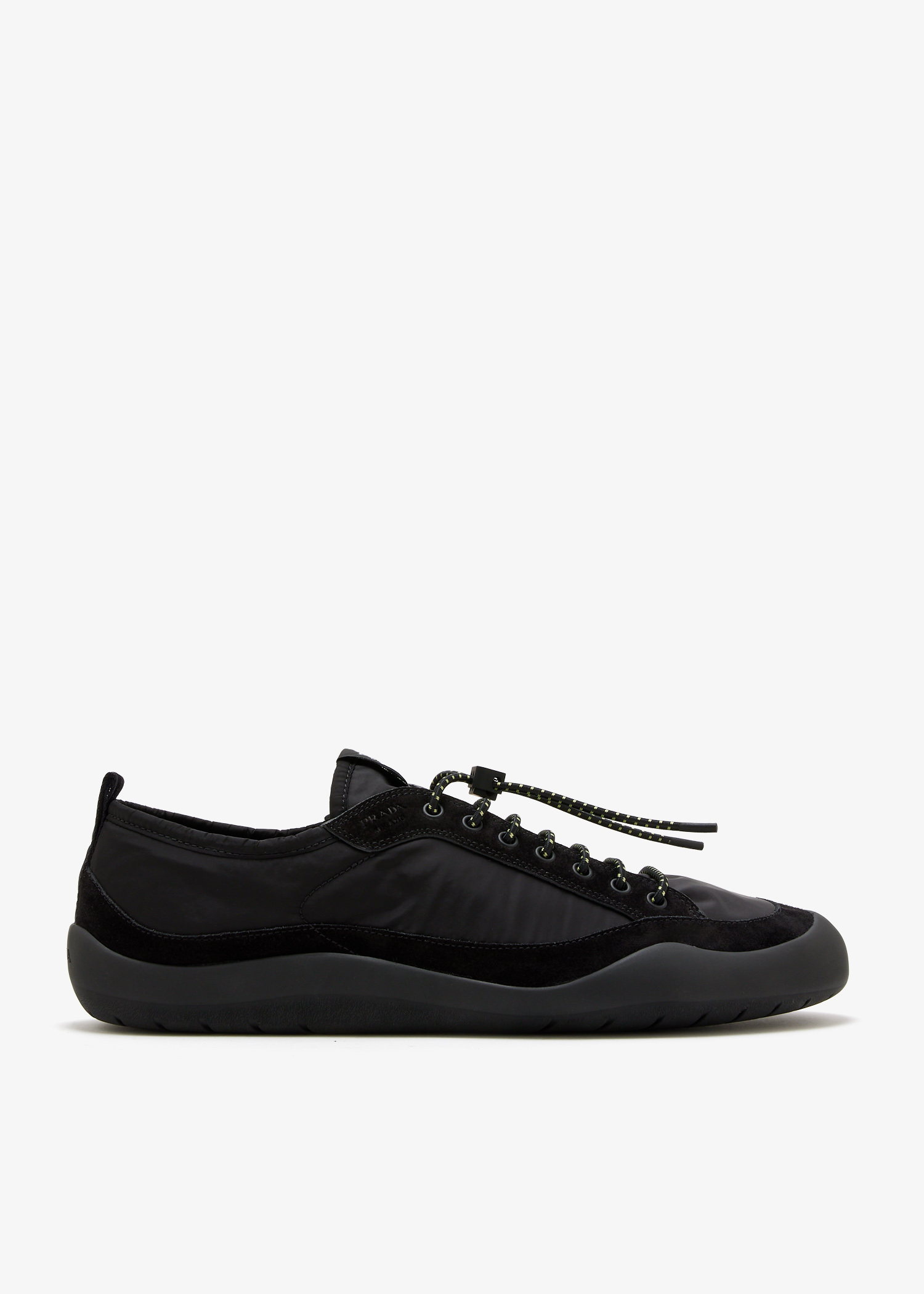 

Speedrock Re-Nylon and suede sneakers, Black
