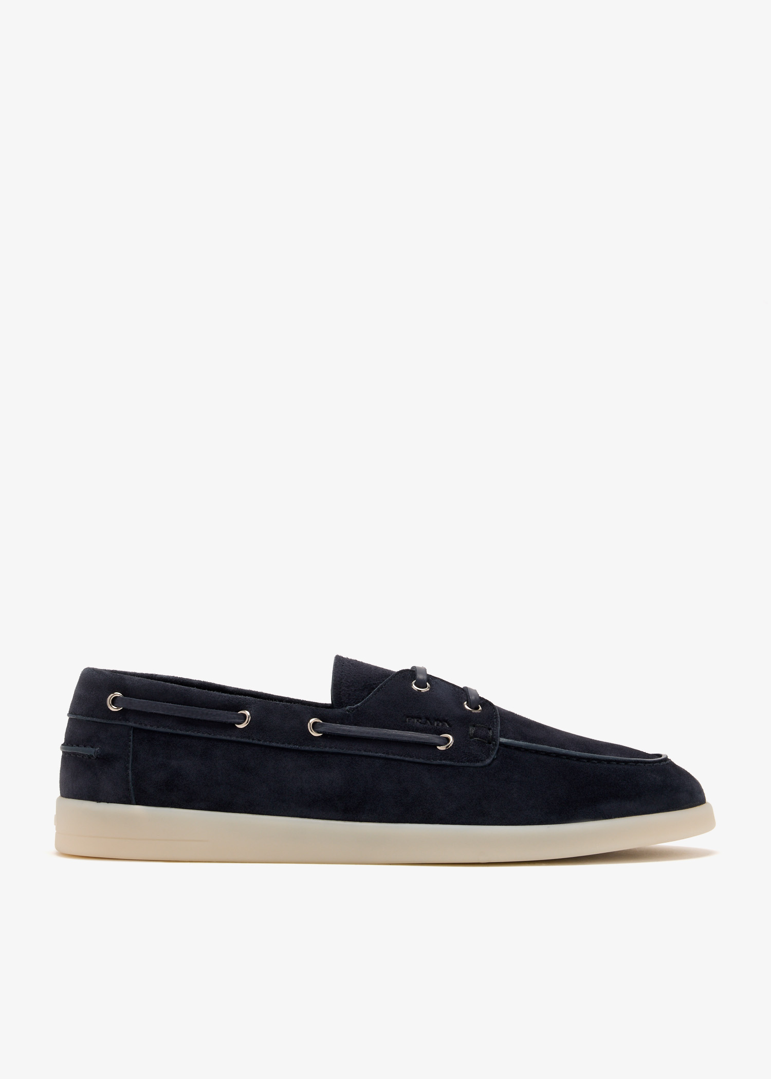 

Suede boat shoes, Navy