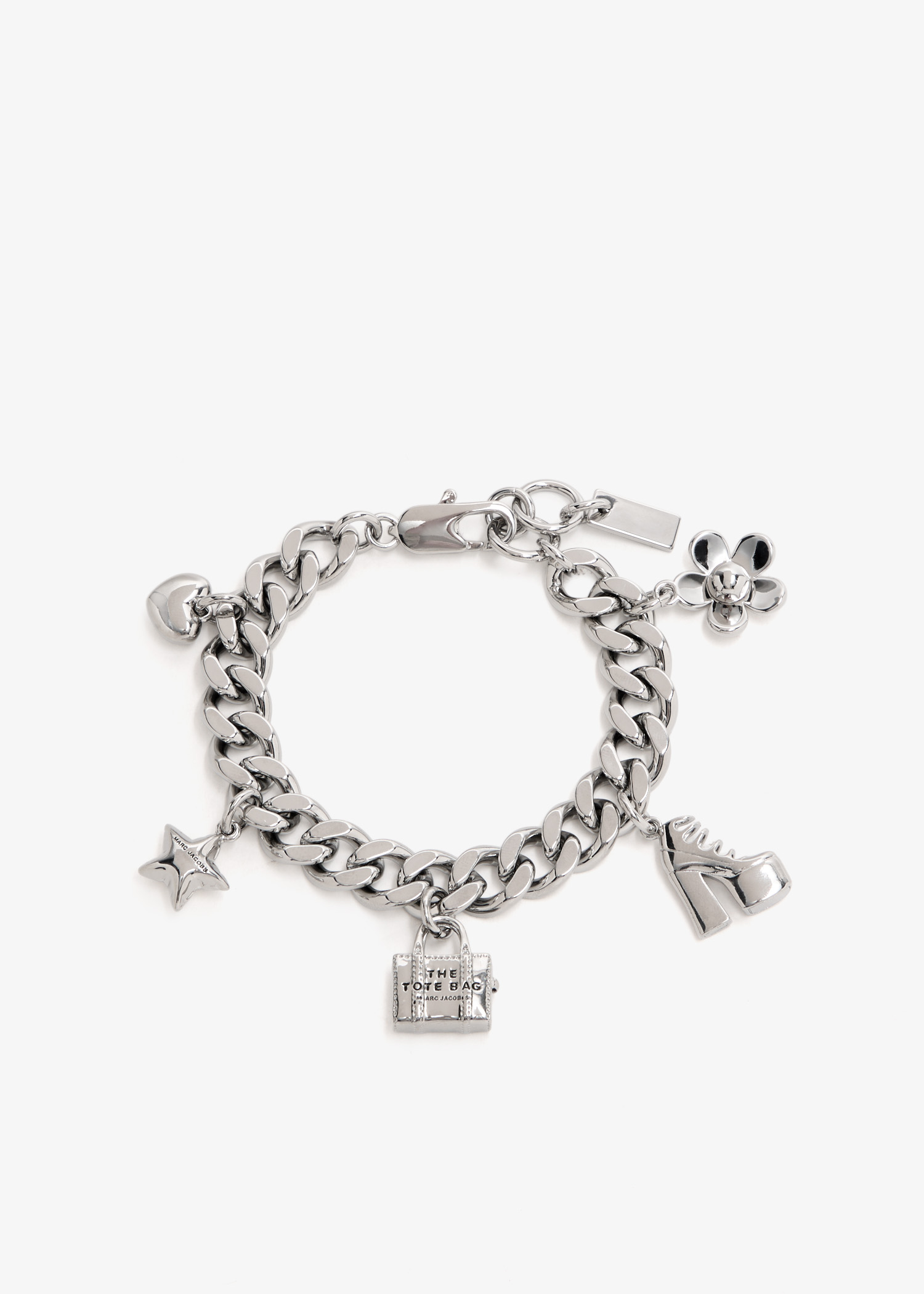 

Mini Icon charm bracelet, Silver