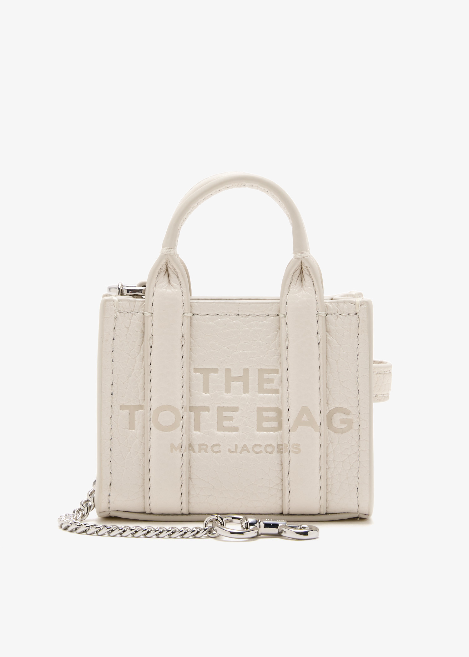 

The Nano tote bag charm, White