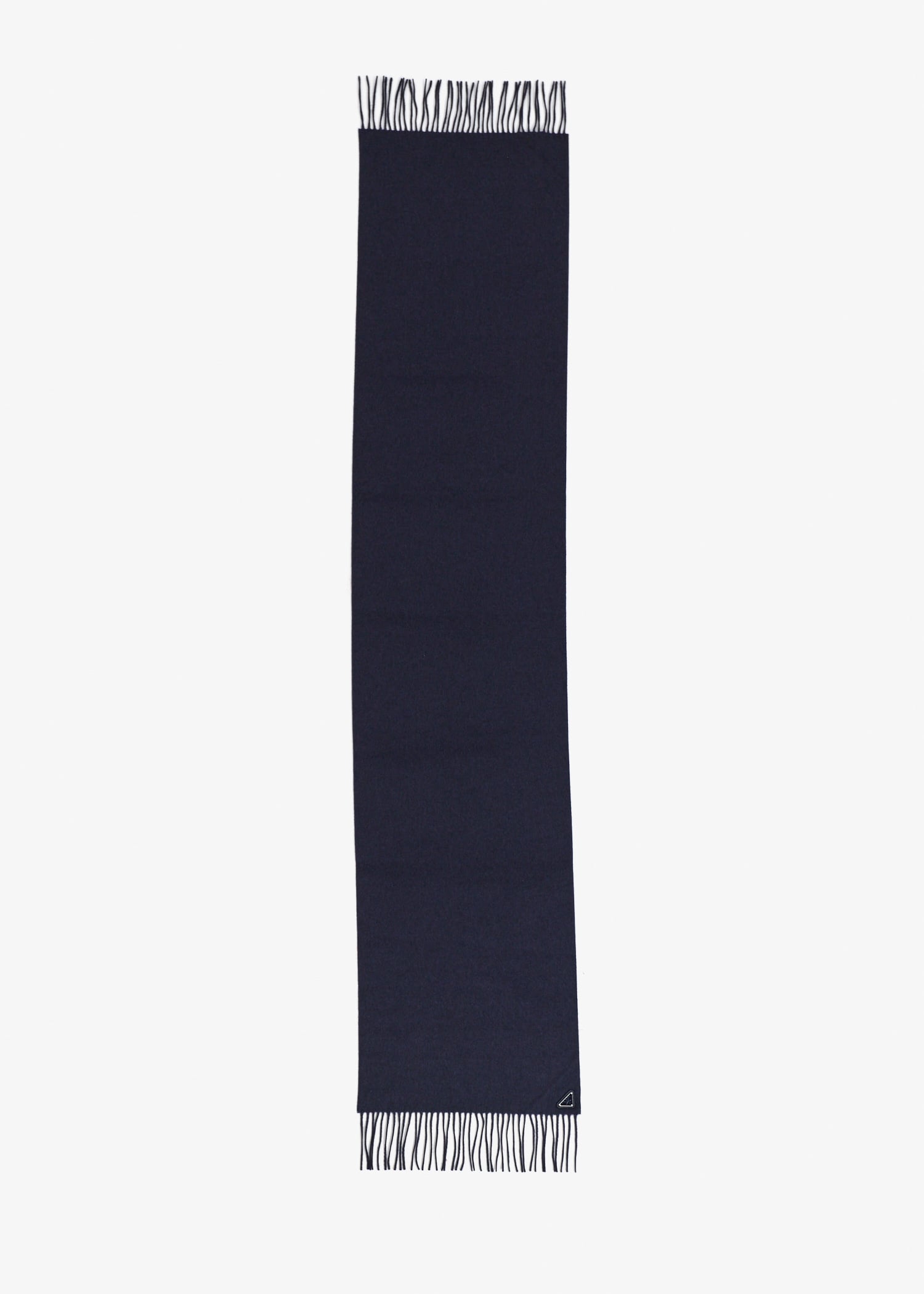 

Silk and cashmere scarf, Navy