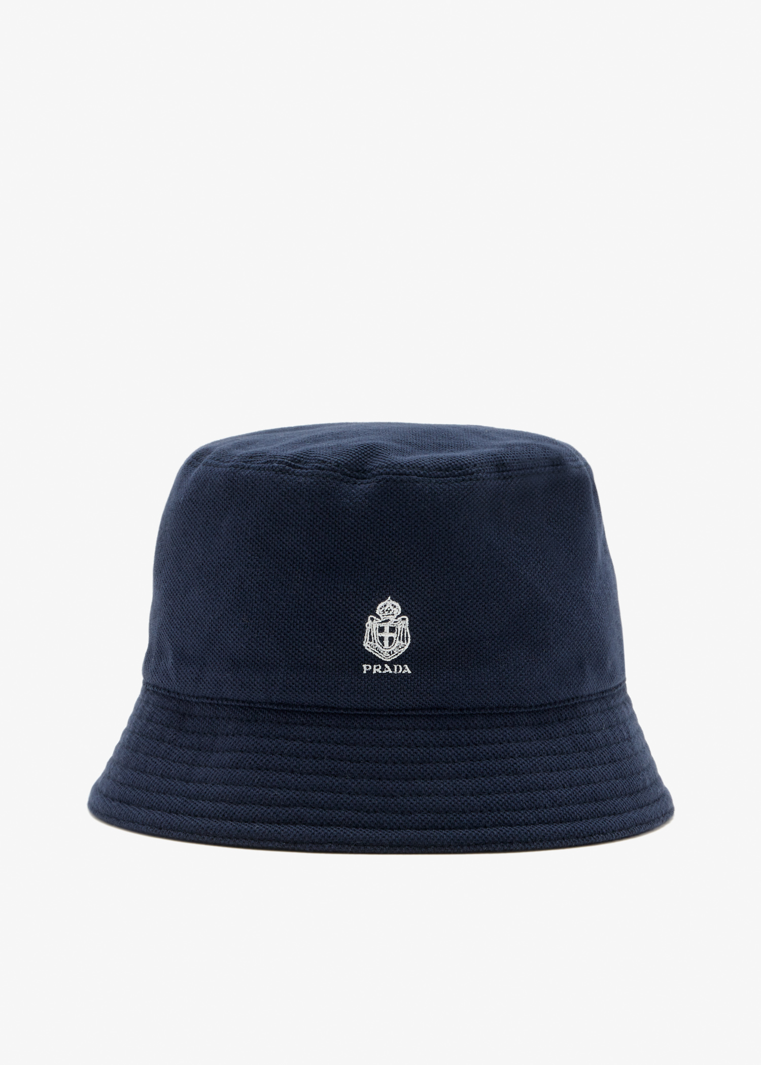 

Old piqué bucket hat, Navy