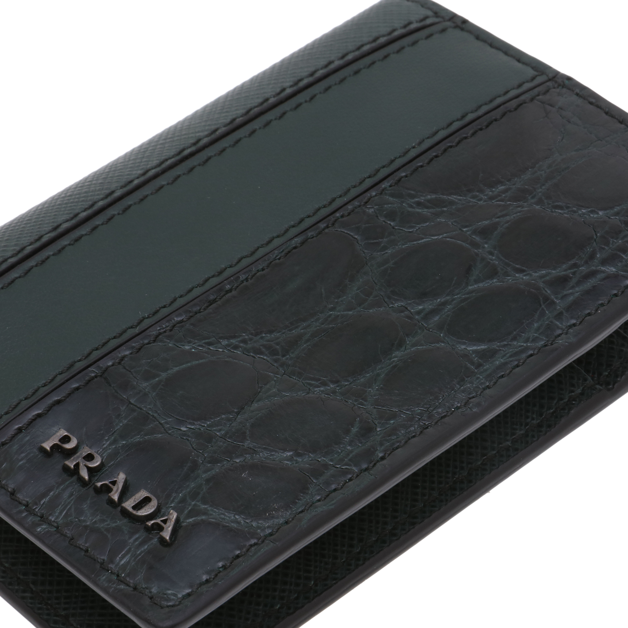 

Leather wallet, Green