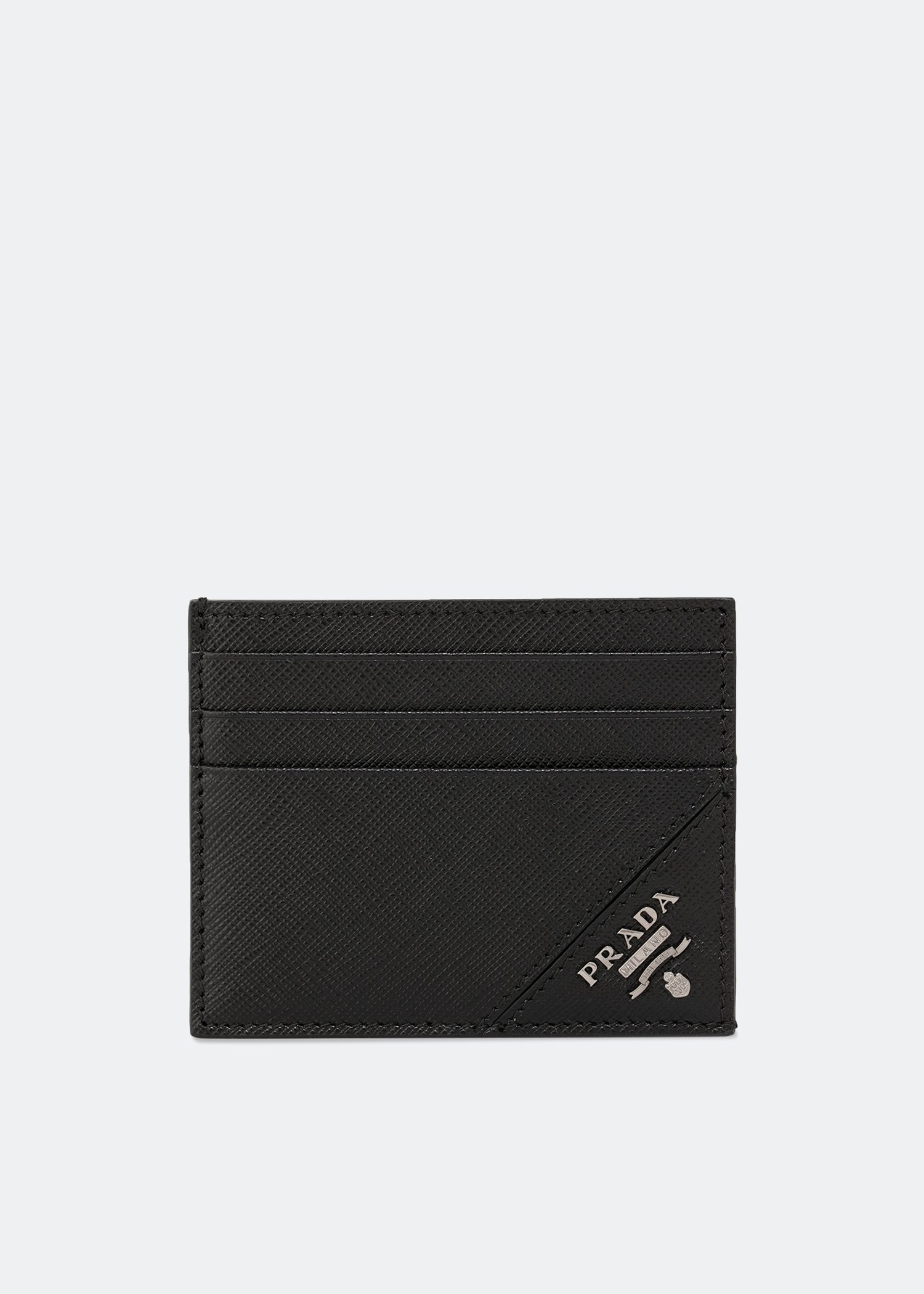 

Leather card holder, Black