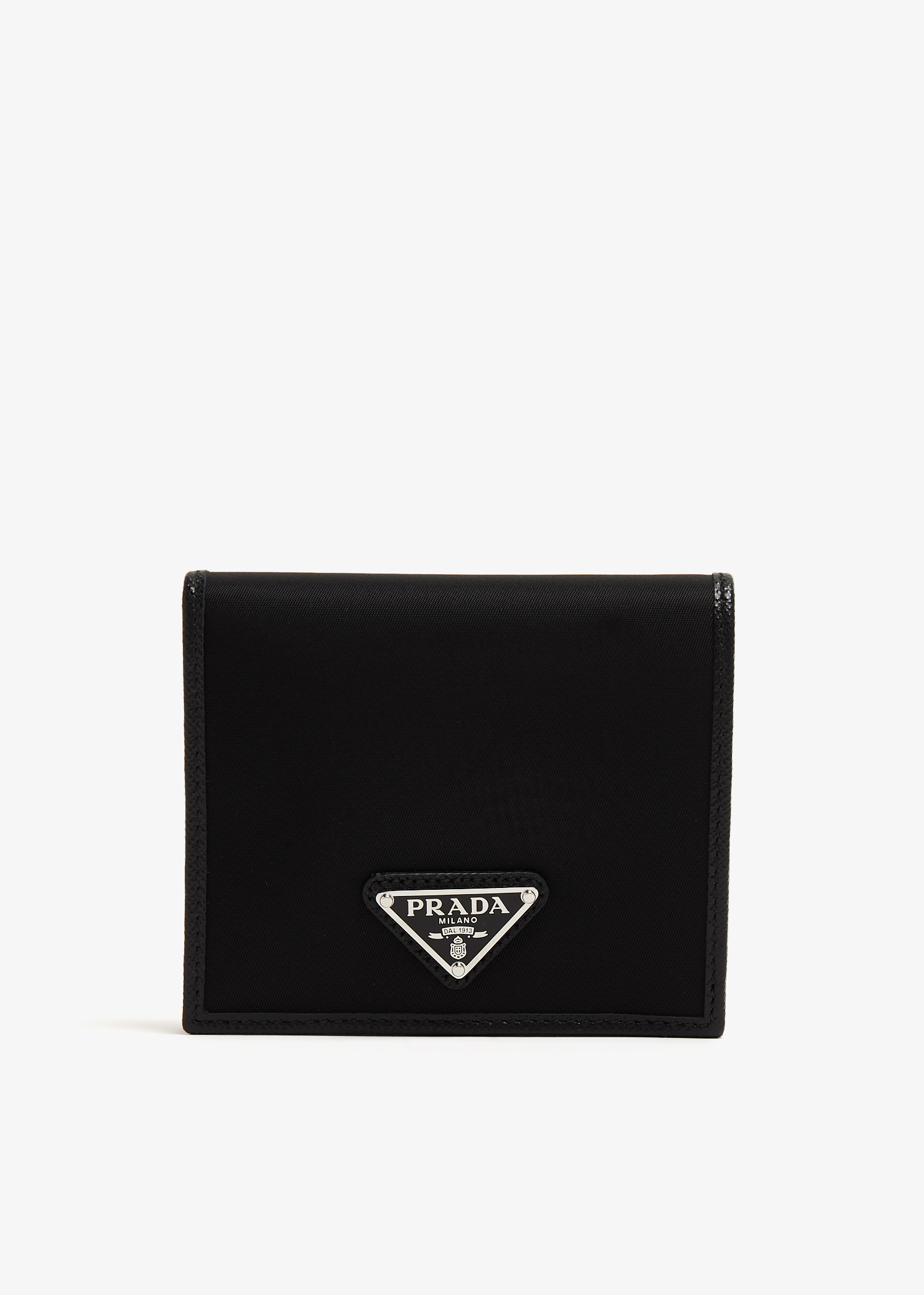 

Re-Nylon wallet, Black