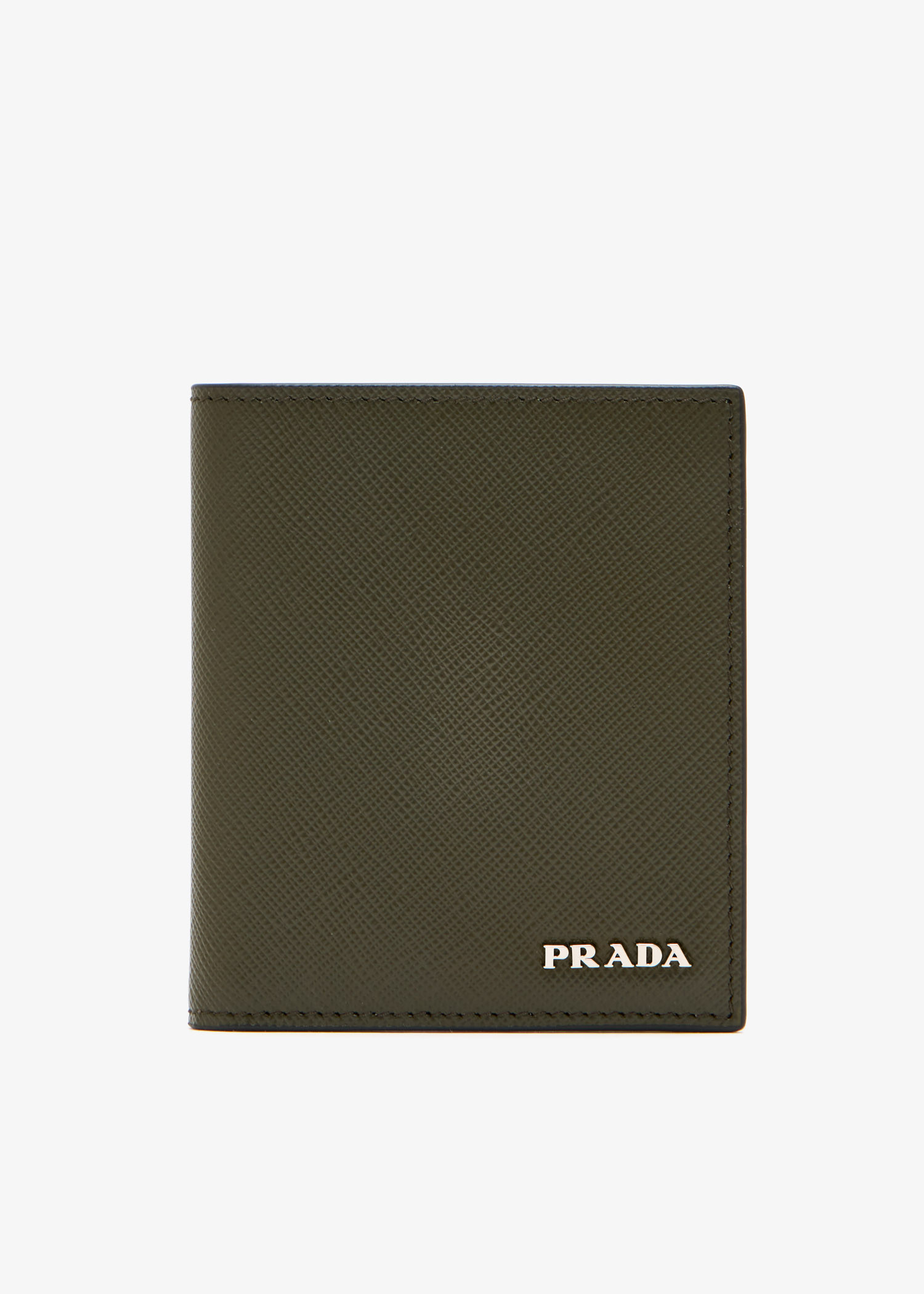 

Saffiano leather wallet, Khaki