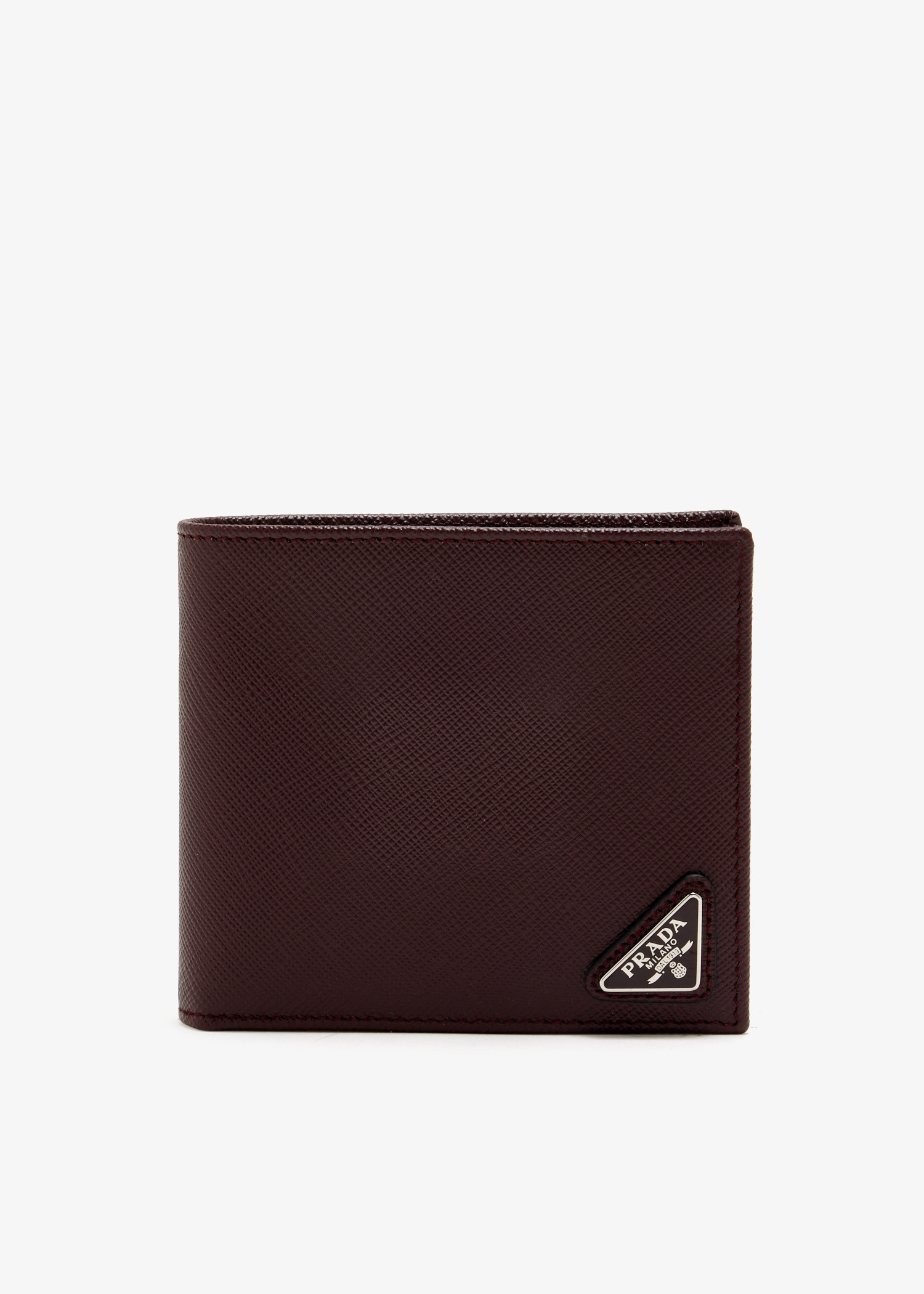 

Saffiano leather wallet, Burgundy