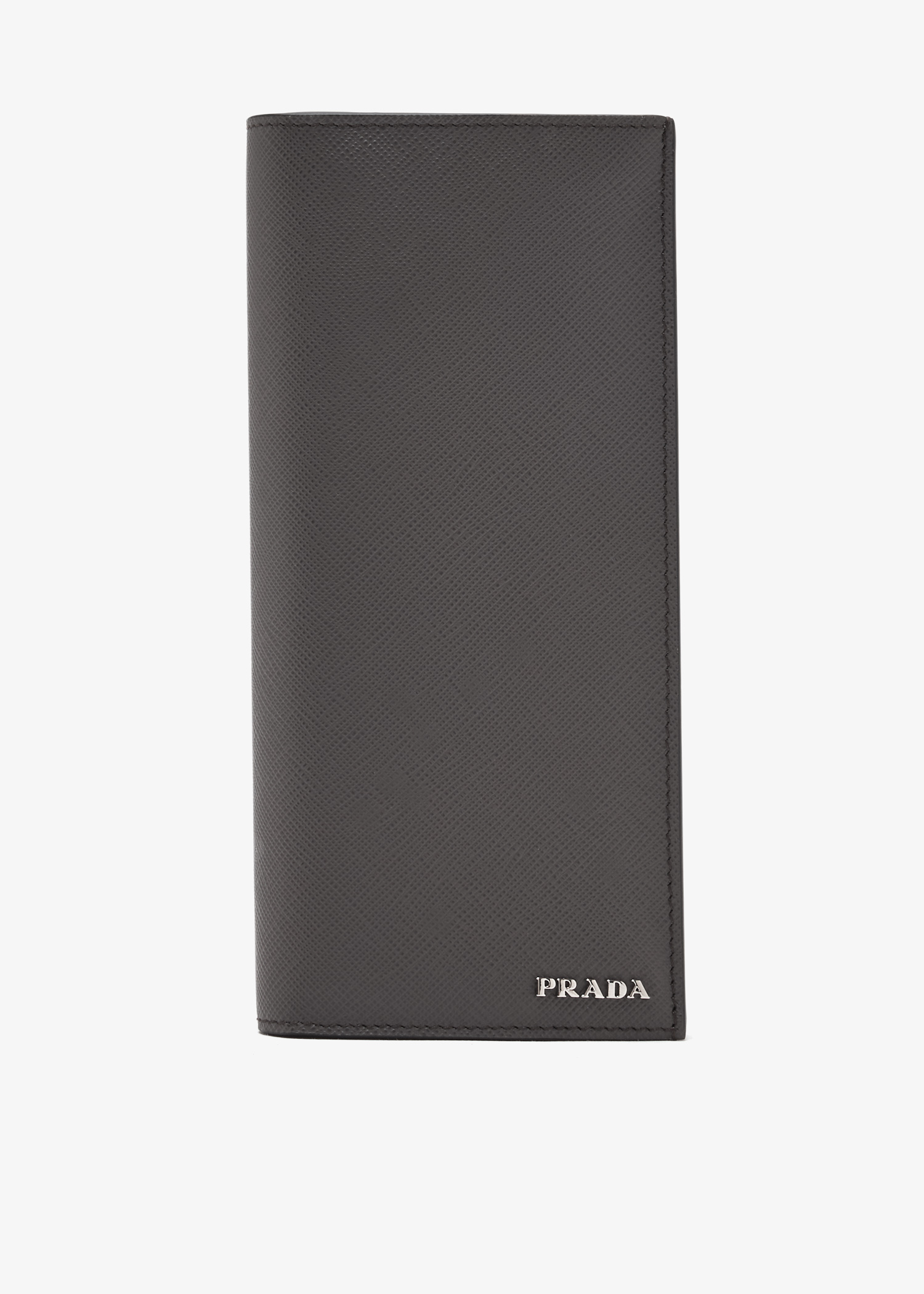 

Saffiano leather wallet, Grey