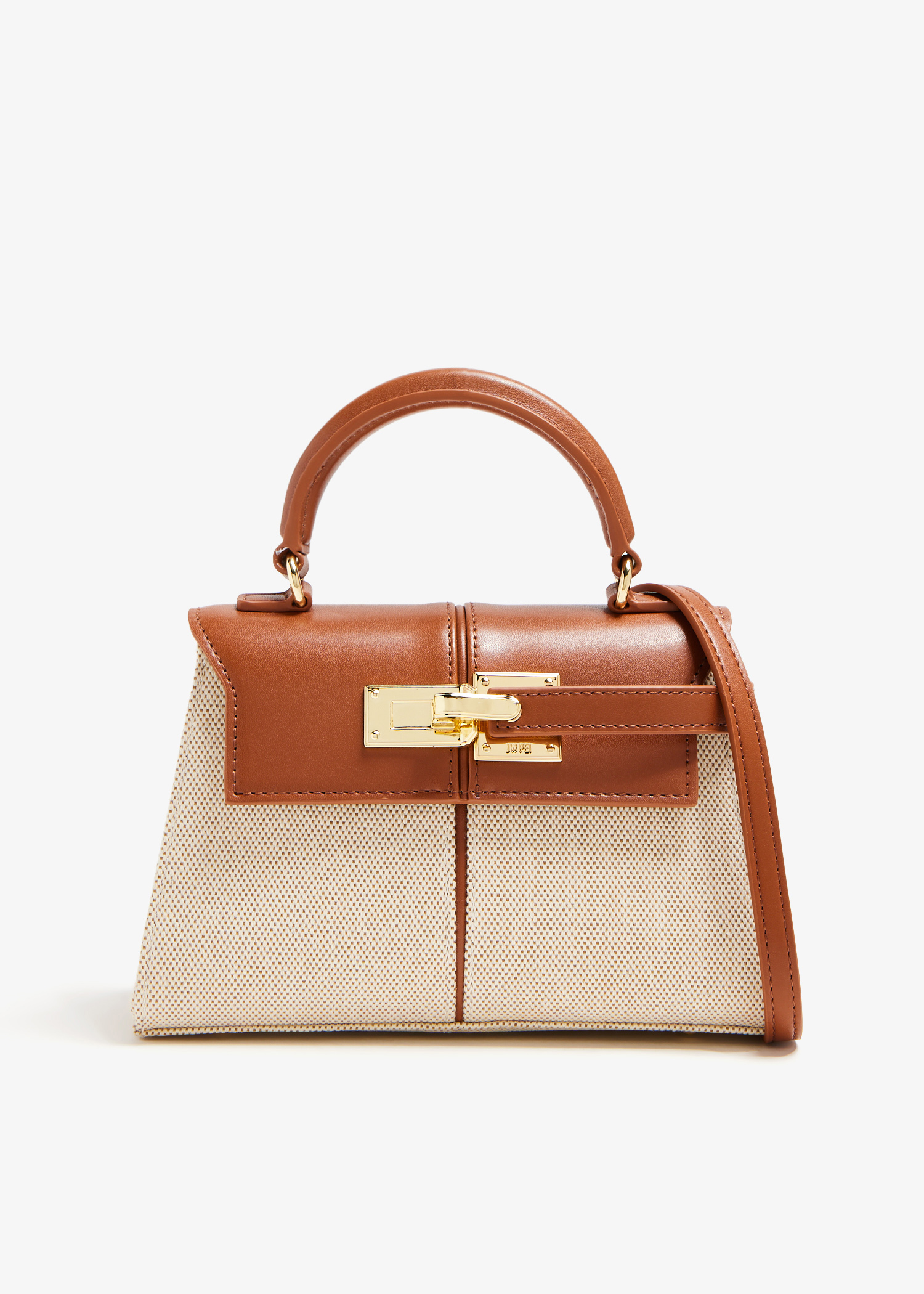 

Elise top-handle bag, Brown