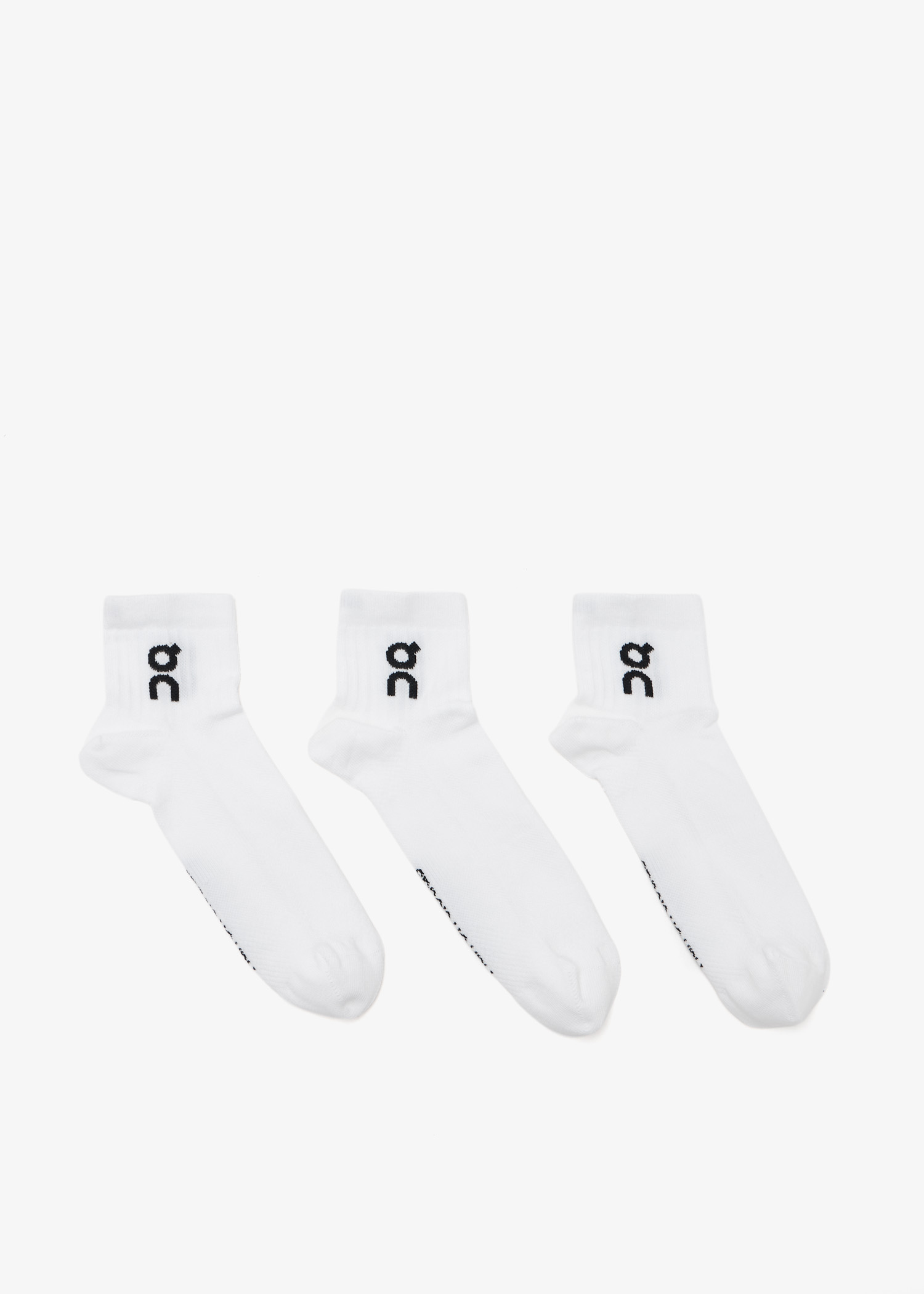 

Logo sock set, White