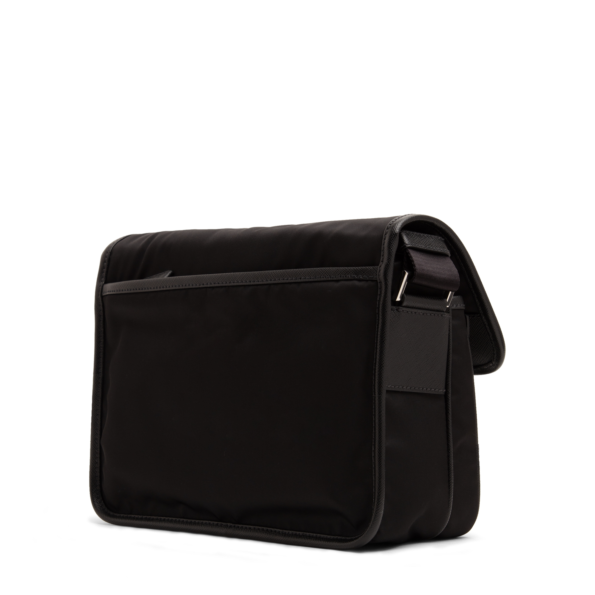 

Nylon shoulder bag, Black