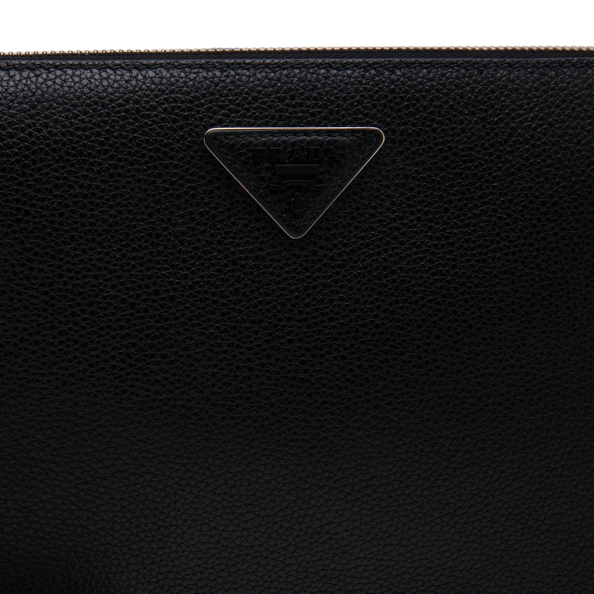 

Leather pouch, Black