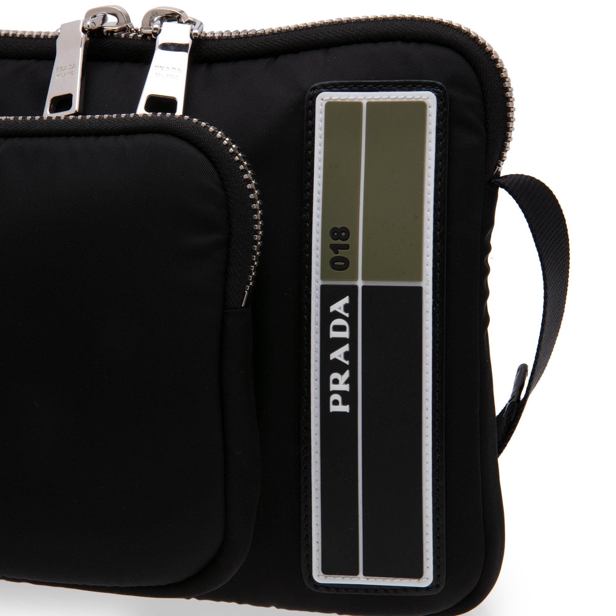 

Bandoleer shoulder bag, Black