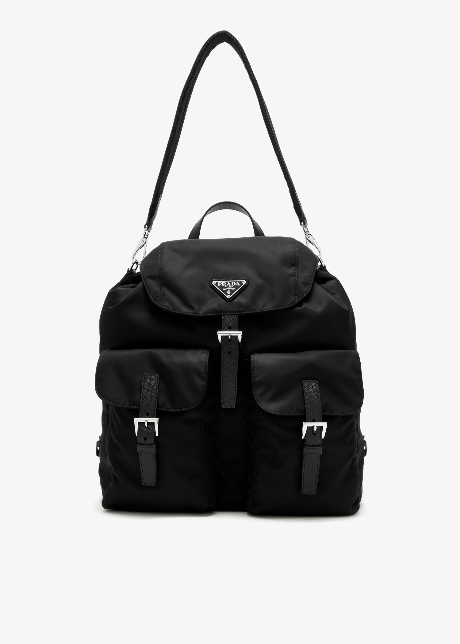 

Re-Nylon backpack, Black