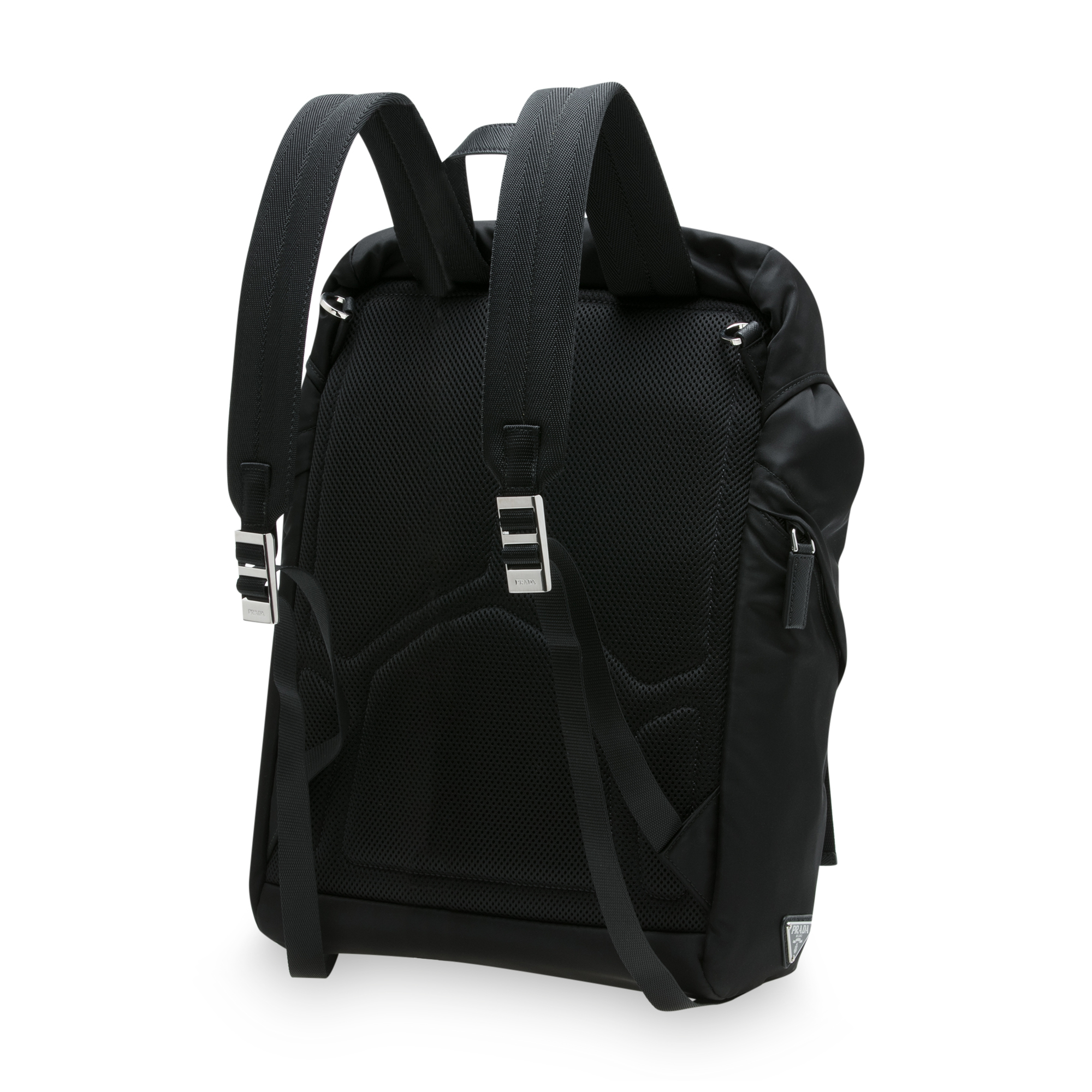 

Technical fabric backpack, Black