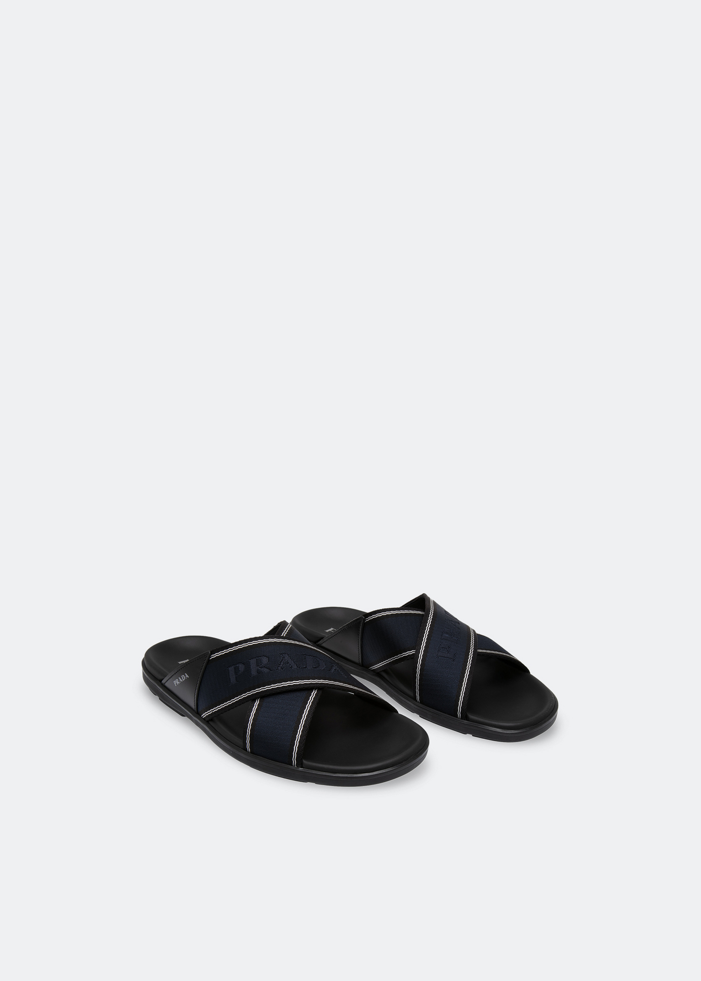 

Cross-over sandals, Blue